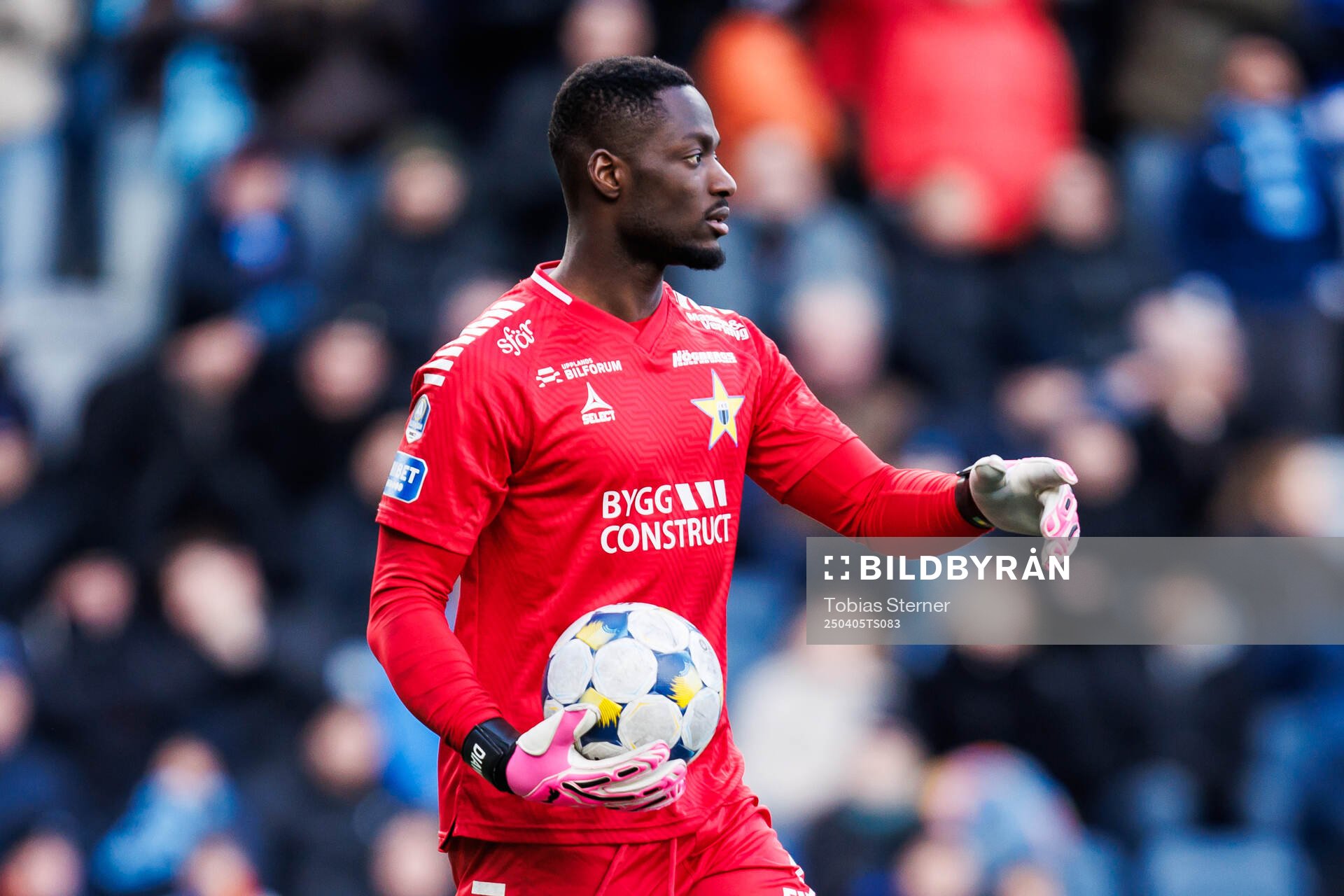 Sirius målvakt Ismael Diawara