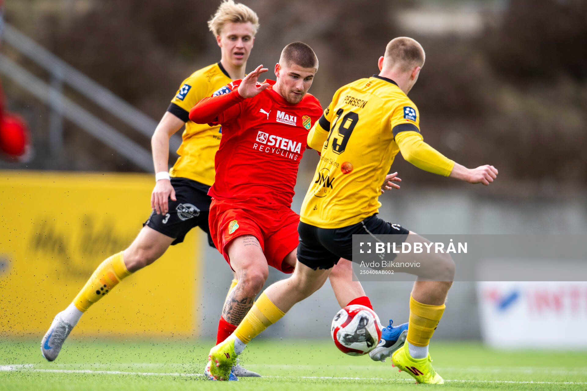 Lund BKs Aleandro Wihlborg Costa jublar