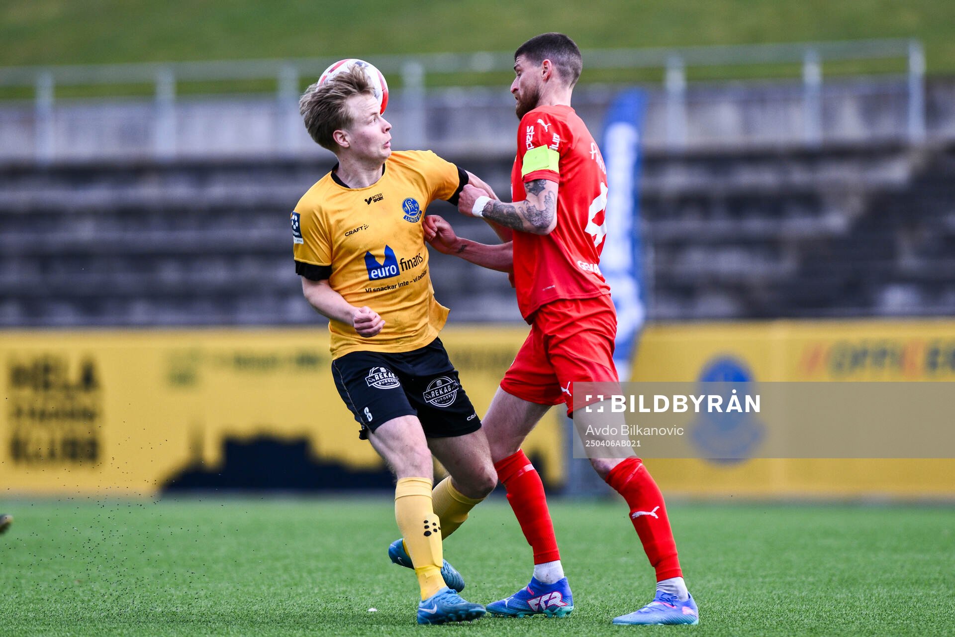 Lund BKs Aleandro Wihlborg Costa jublar