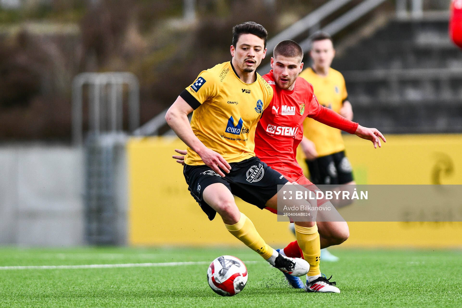 Lund BKs Aleandro Wihlborg Costa jublar