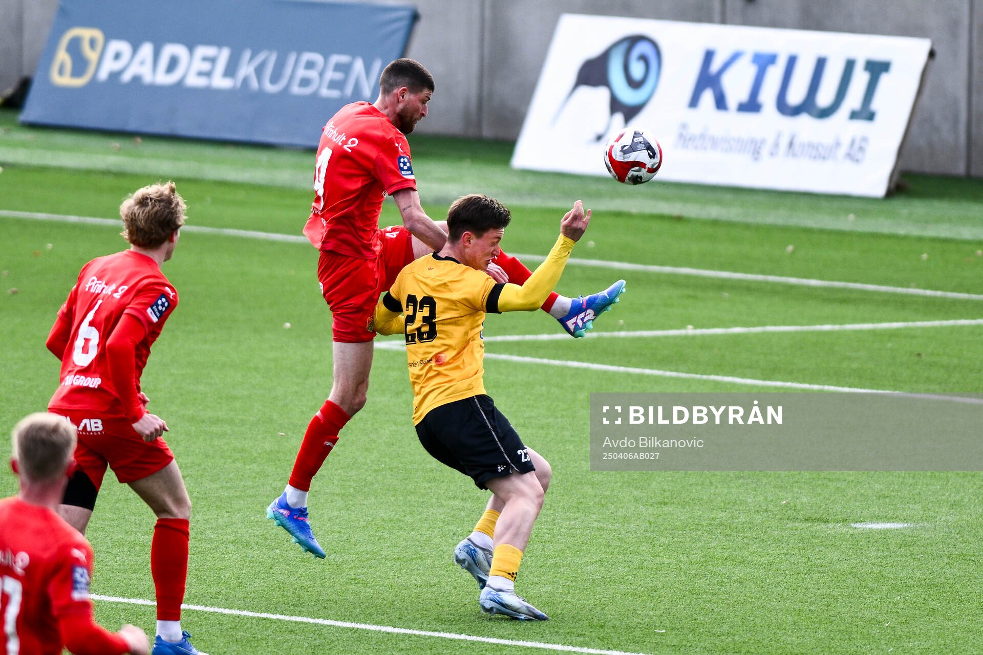 Lund BKs Aleandro Wihlborg Costa jublar