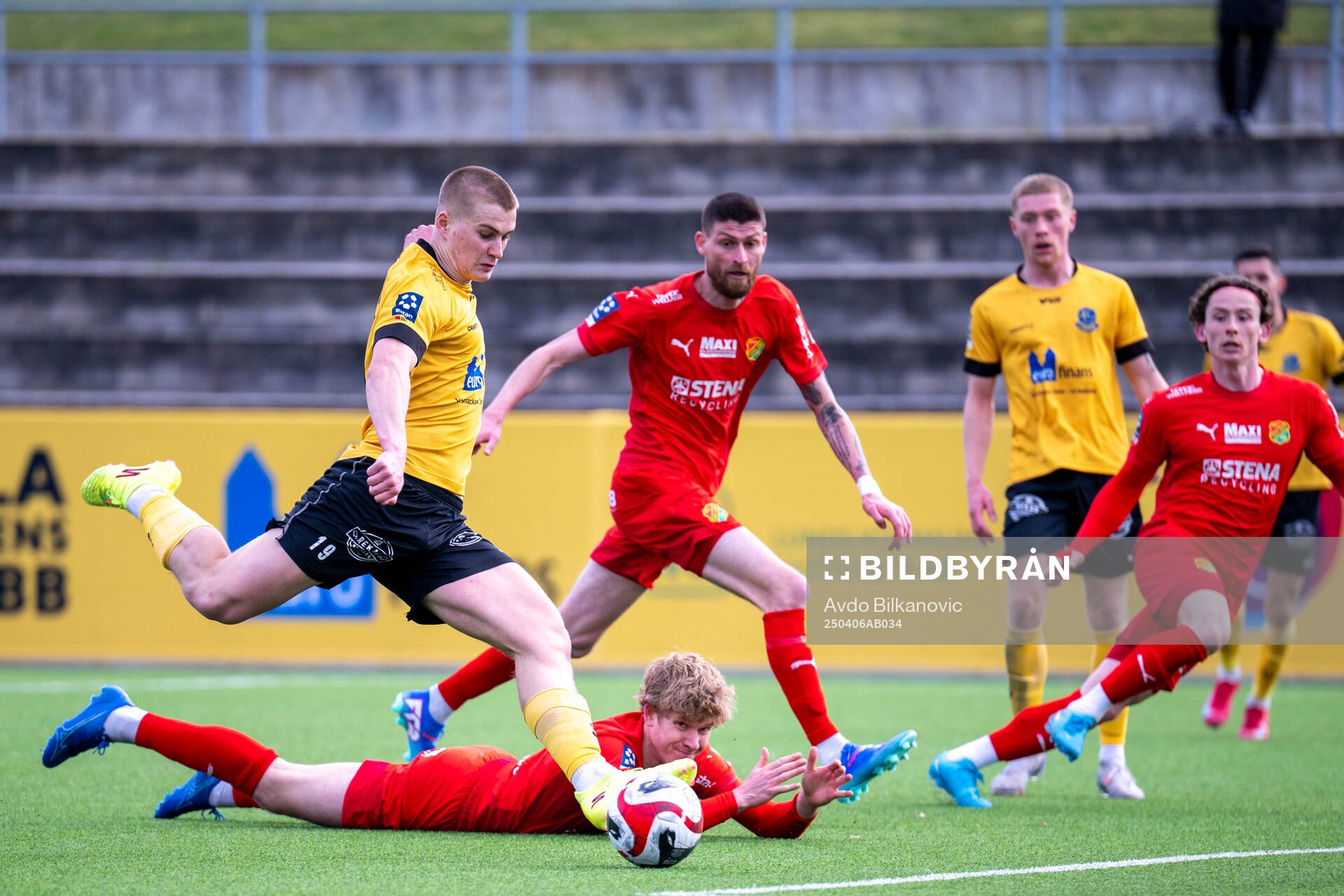 Lund BKs Aleandro Wihlborg Costa jublar