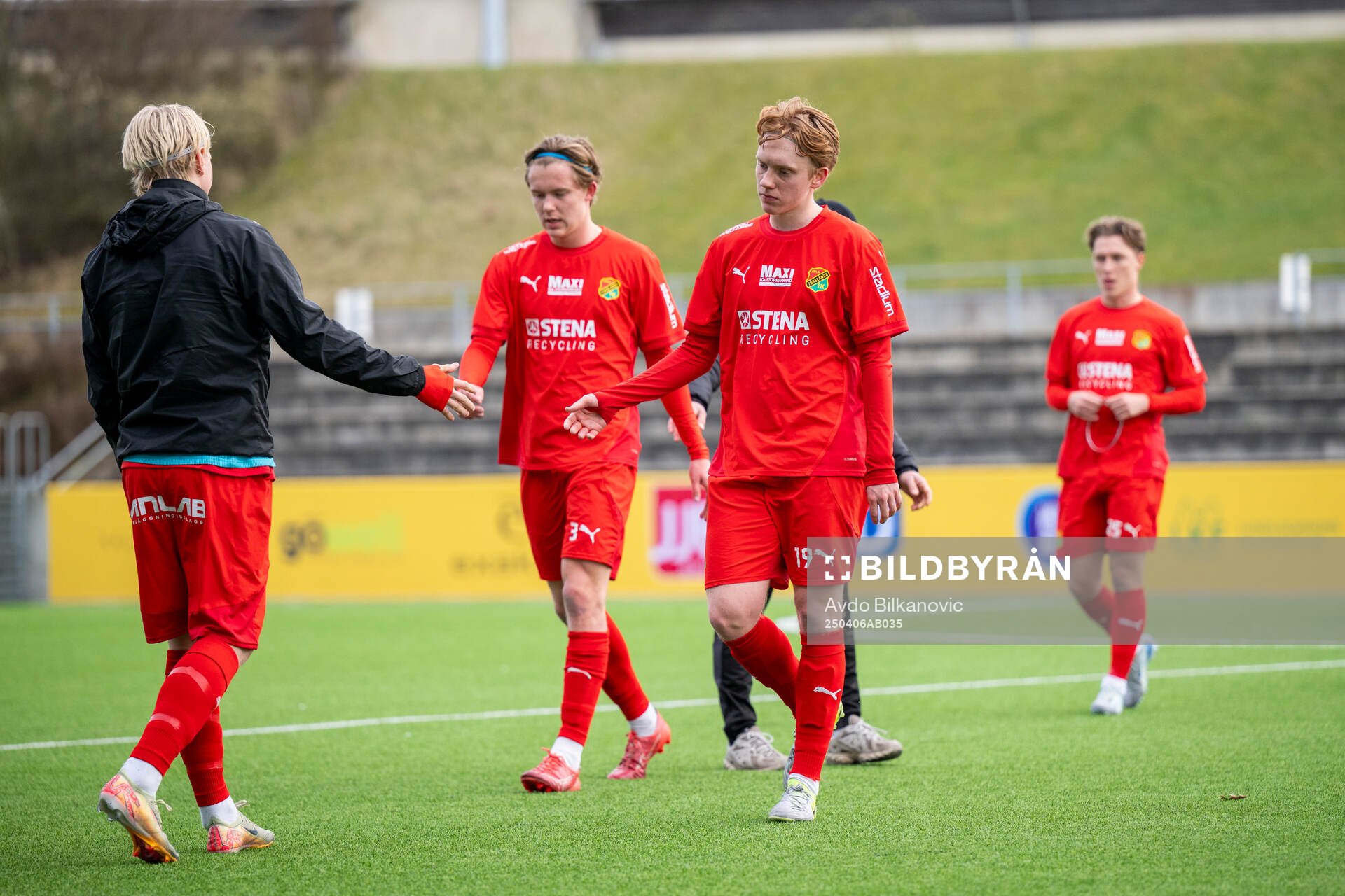 Lund BKs Aleandro Wihlborg Costa jublar