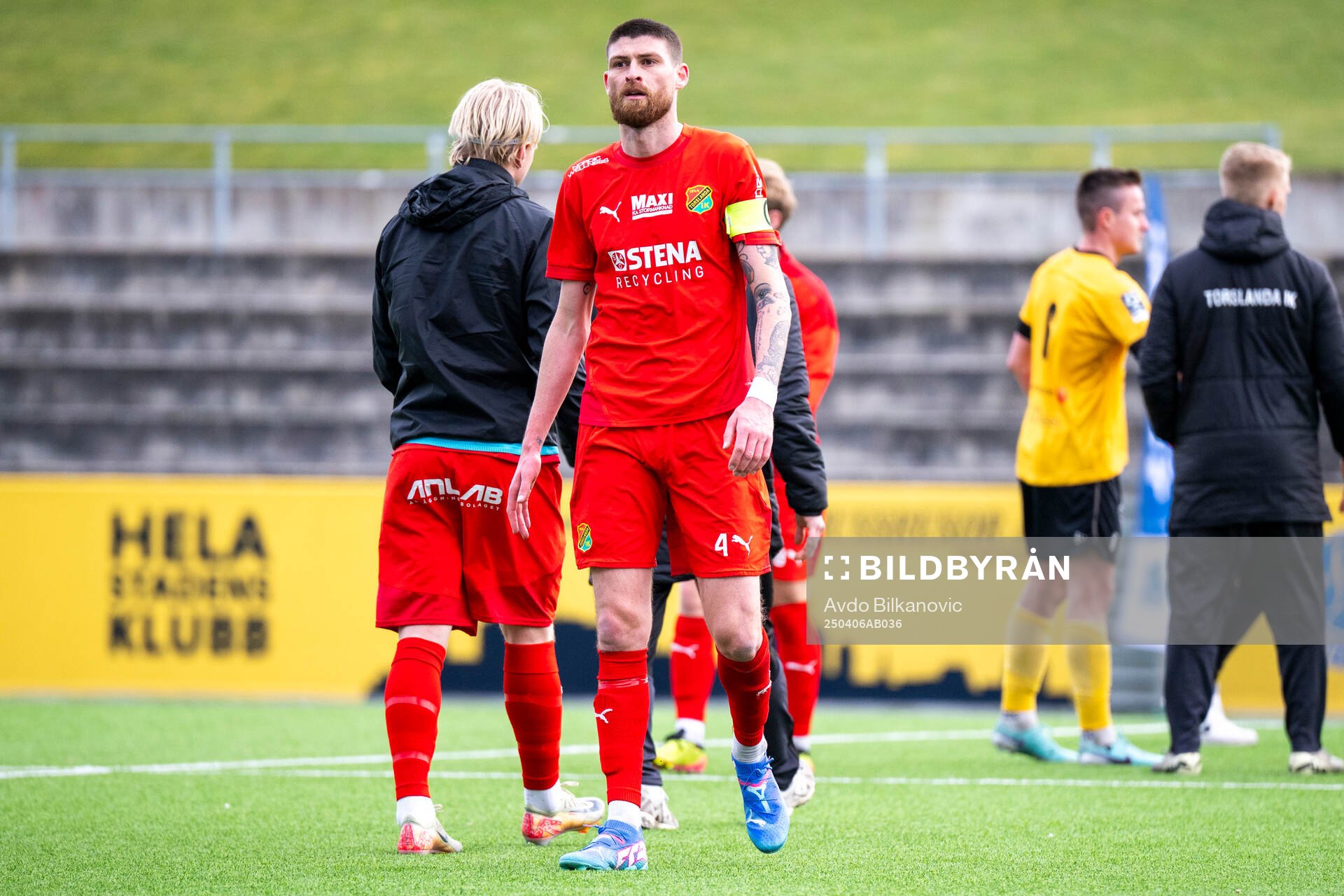 Lund BKs Aleandro Wihlborg Costa jublar