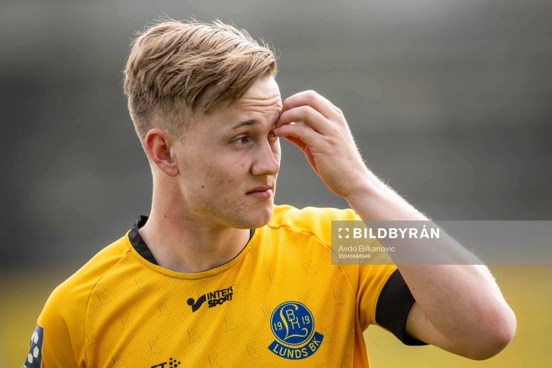 Lund BKs Aleandro Wihlborg Costa jublar