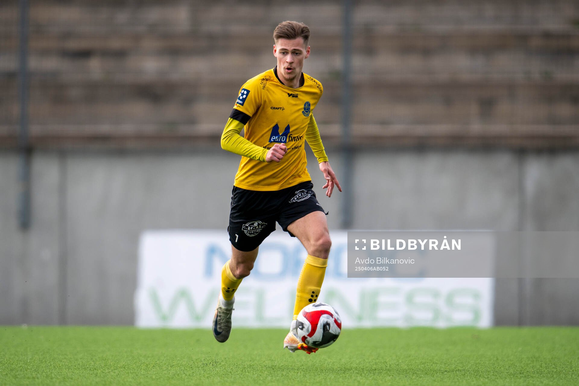 Lund BKs Aleandro Wihlborg Costa jublar