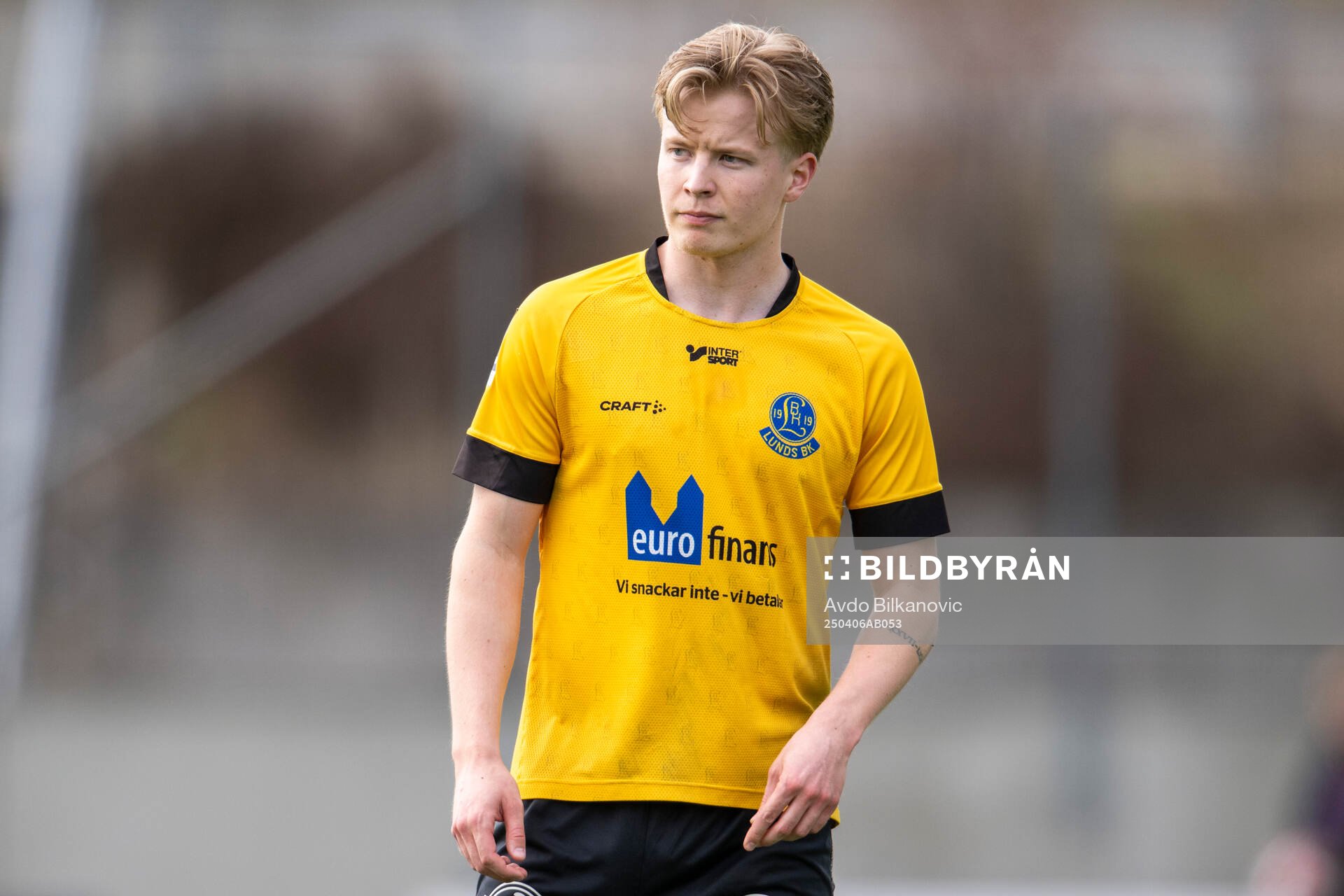 Lund BKs Aleandro Wihlborg Costa jublar