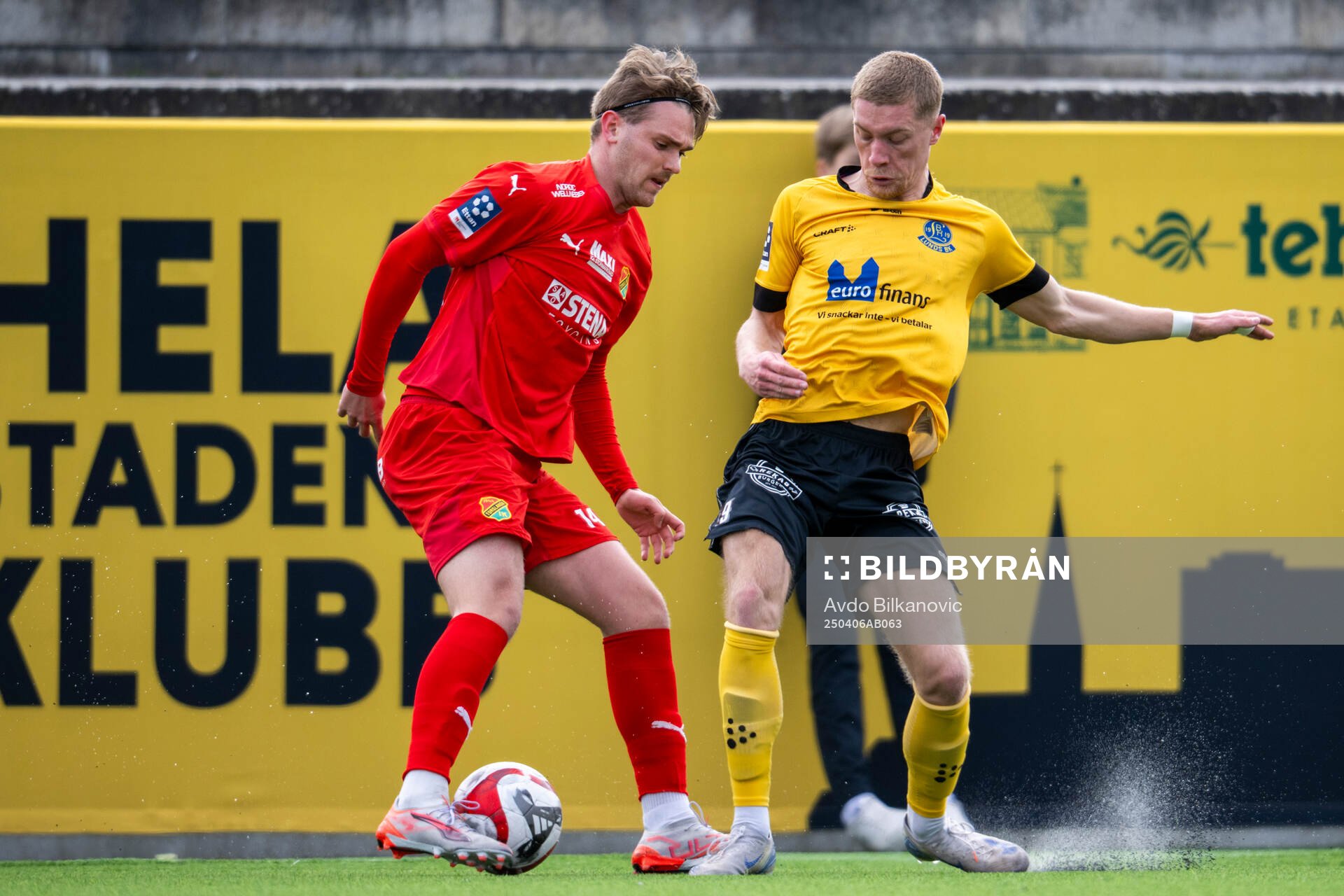 Lund BKs Aleandro Wihlborg Costa jublar