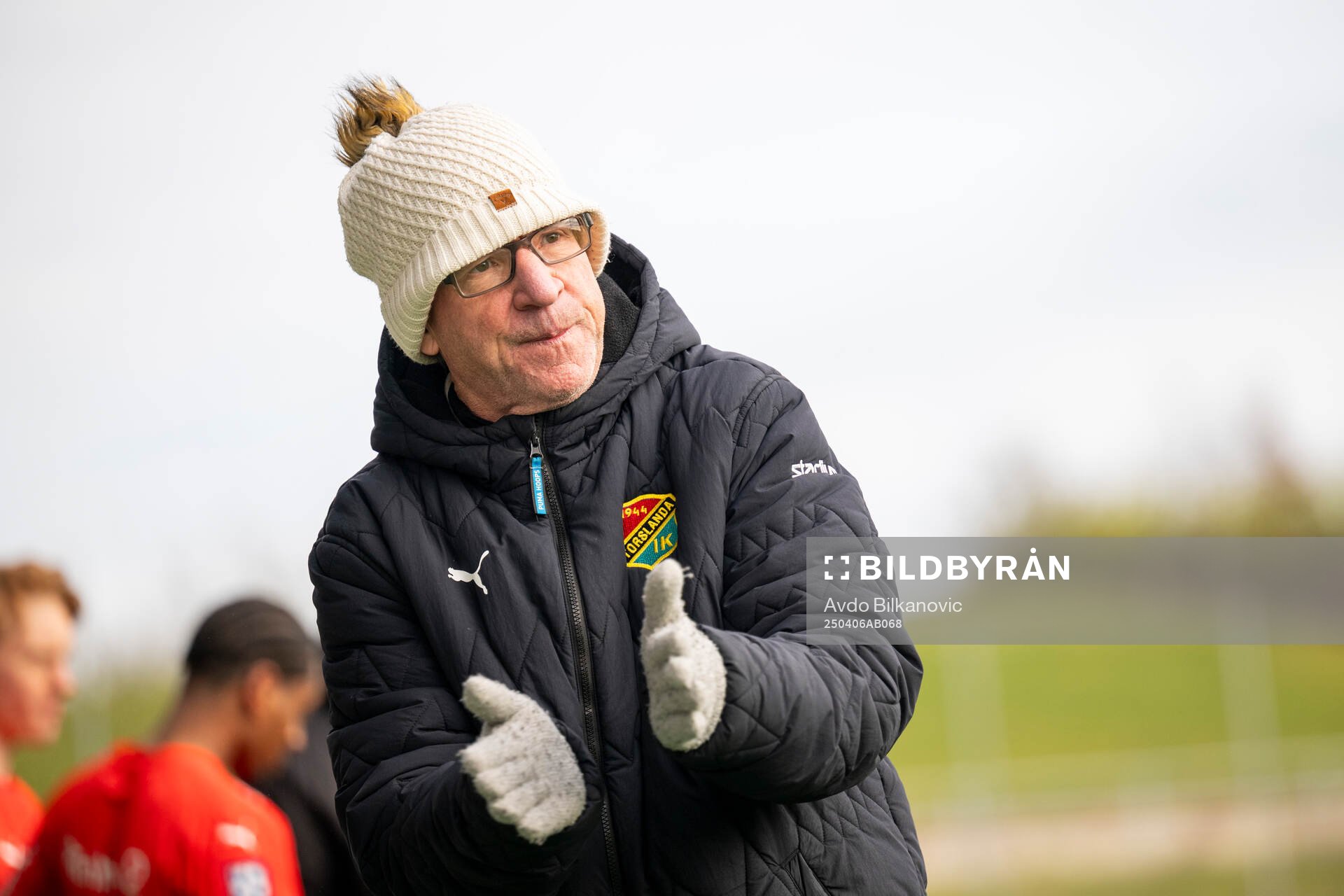 Lund BKs Aleandro Wihlborg Costa jublar