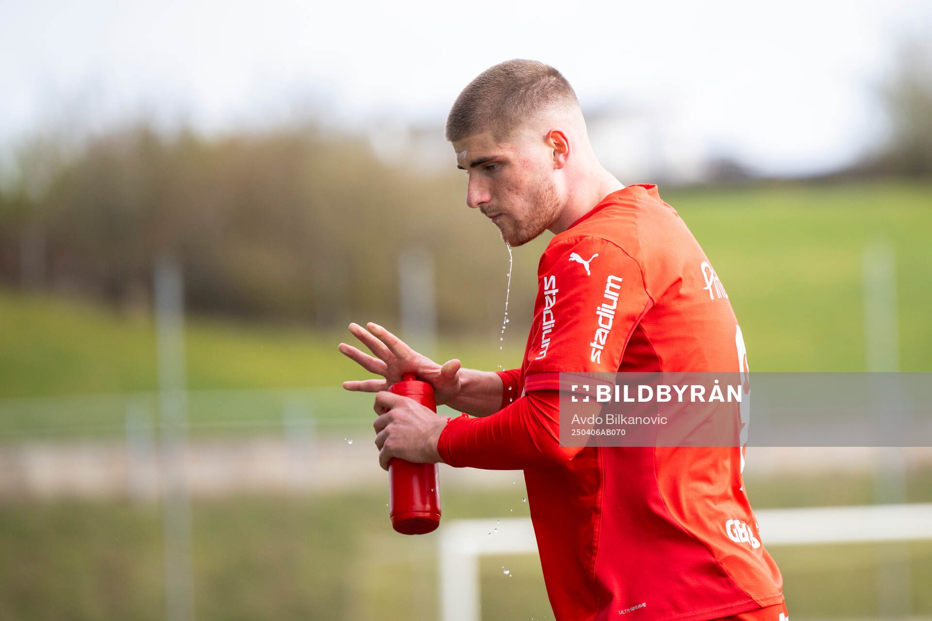 Lund BKs Aleandro Wihlborg Costa jublar