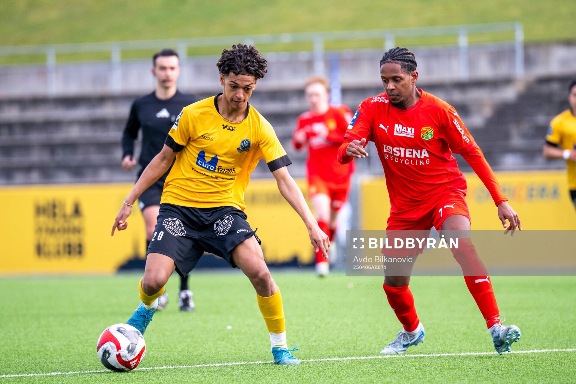 Lund BKs Aleandro Wihlborg Costa jublar