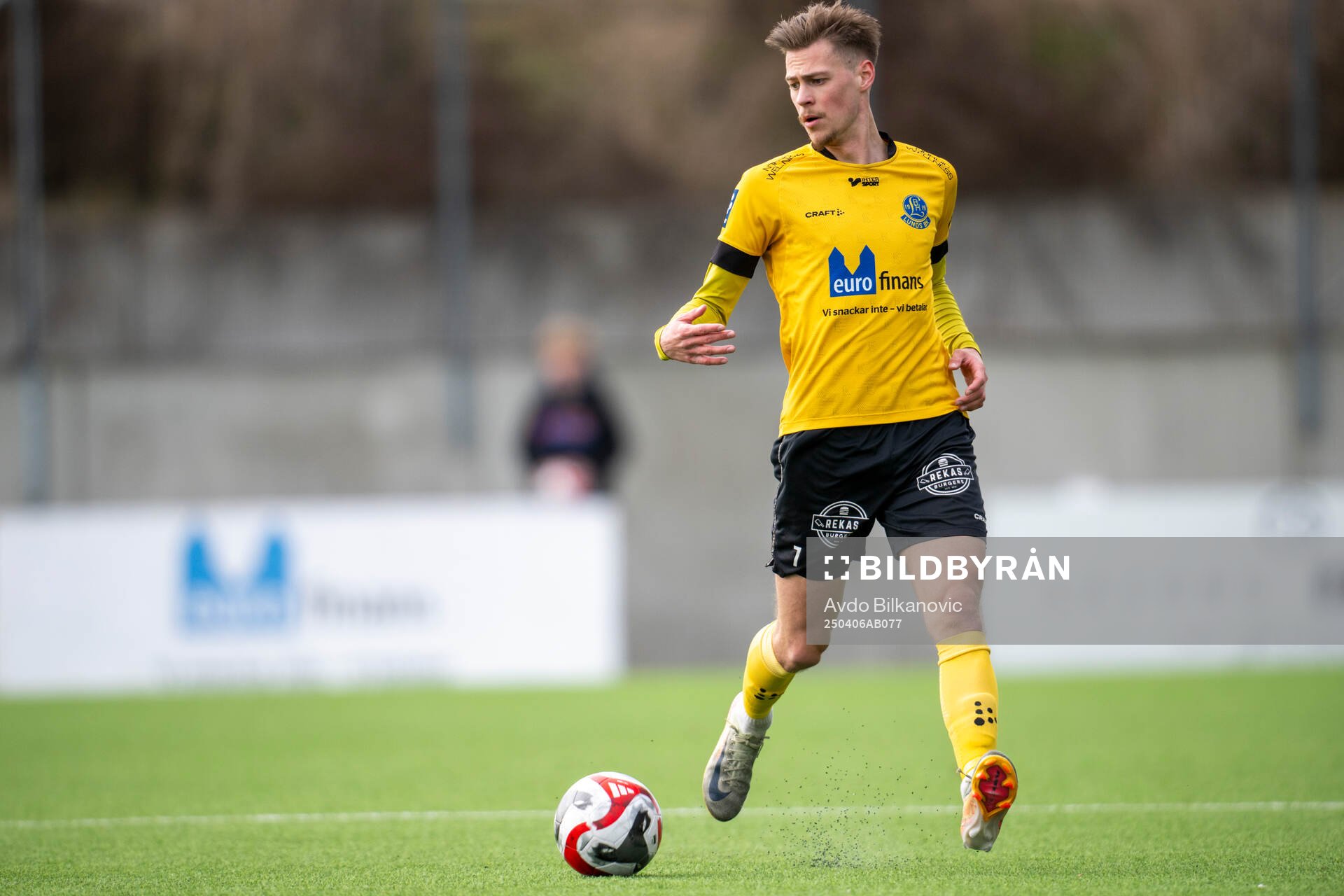 Lund BKs Aleandro Wihlborg Costa jublar