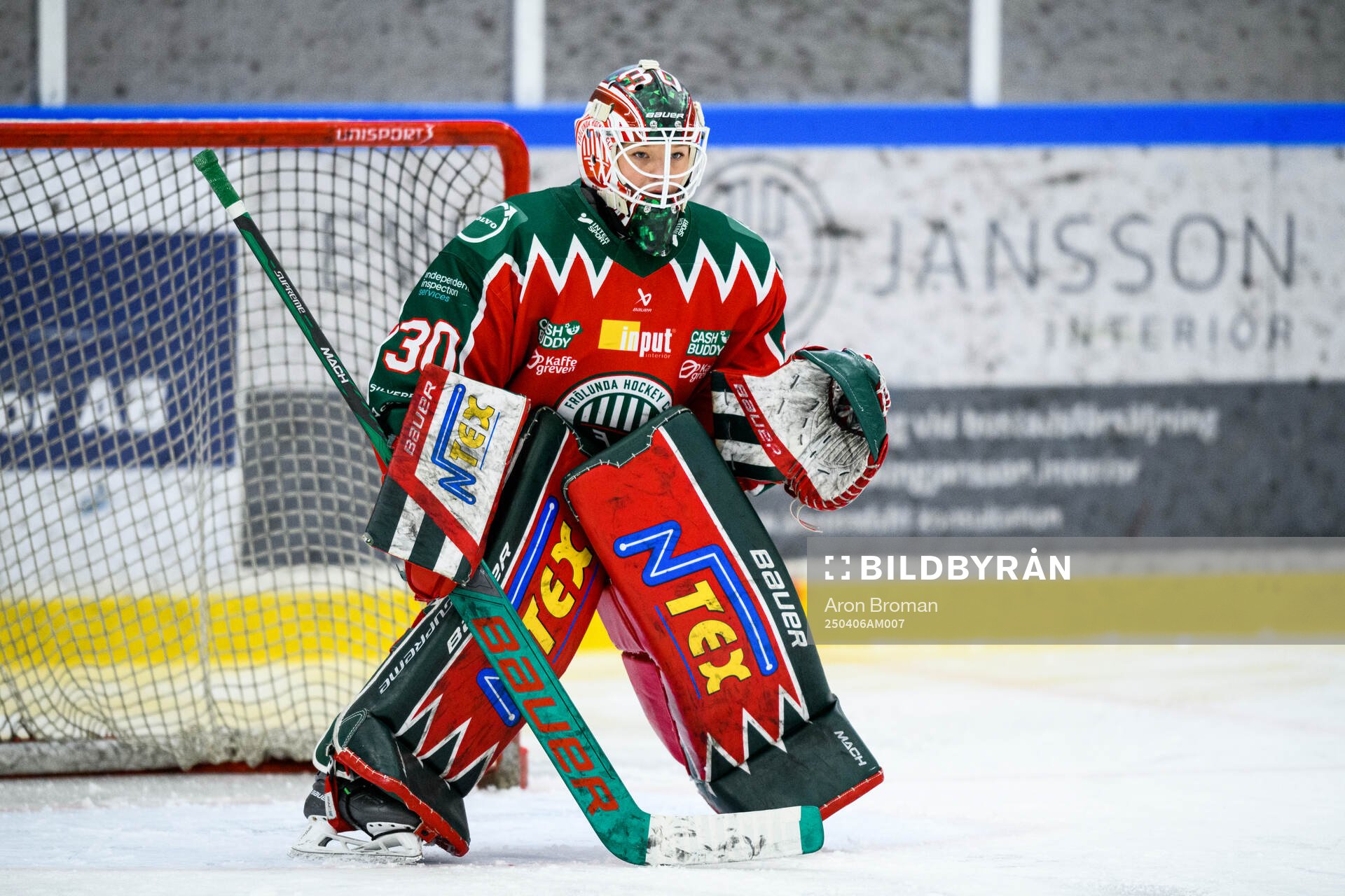 Frölundas målvakt Ellen Jeansson