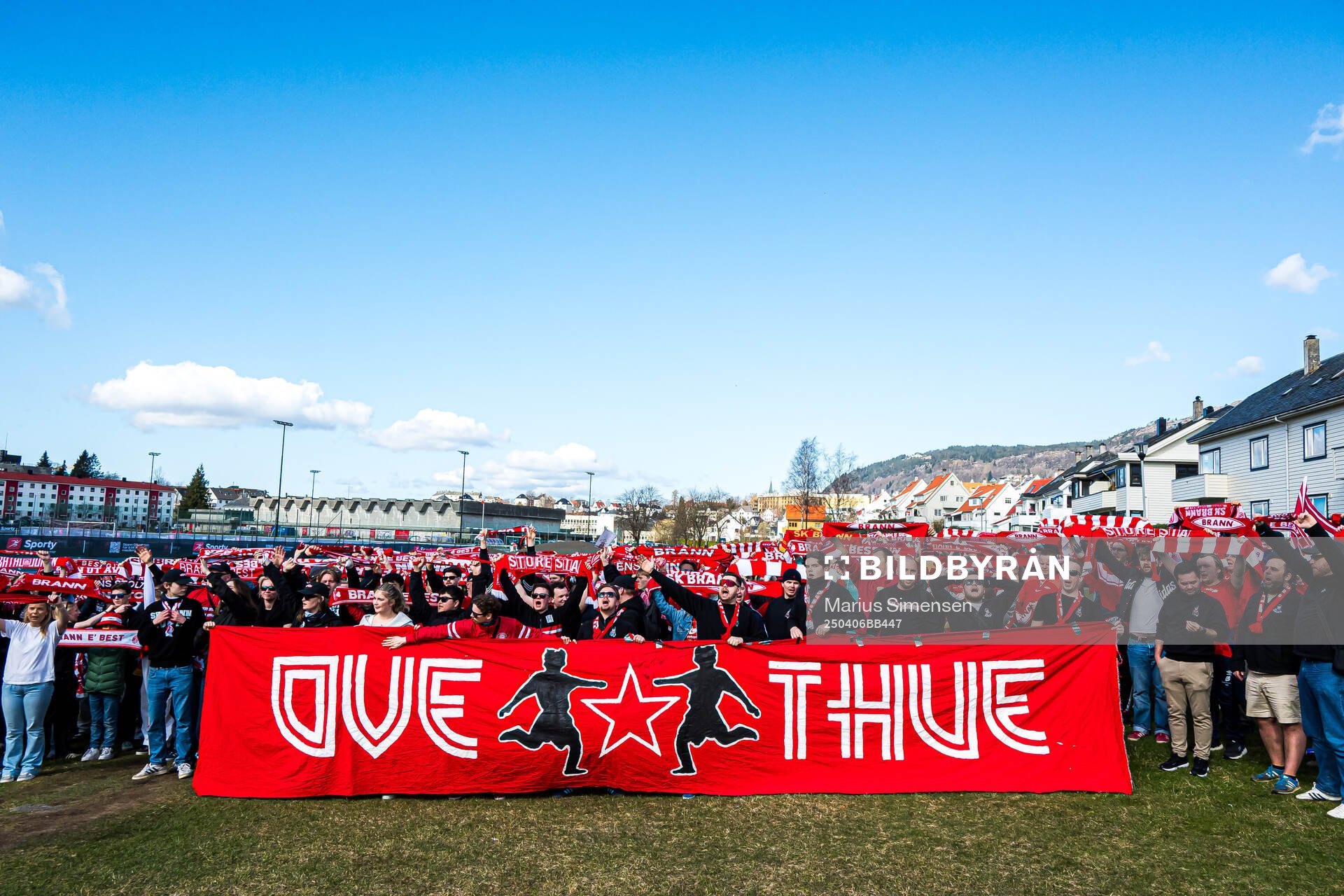 Spectators at Ove Thue-marsjen