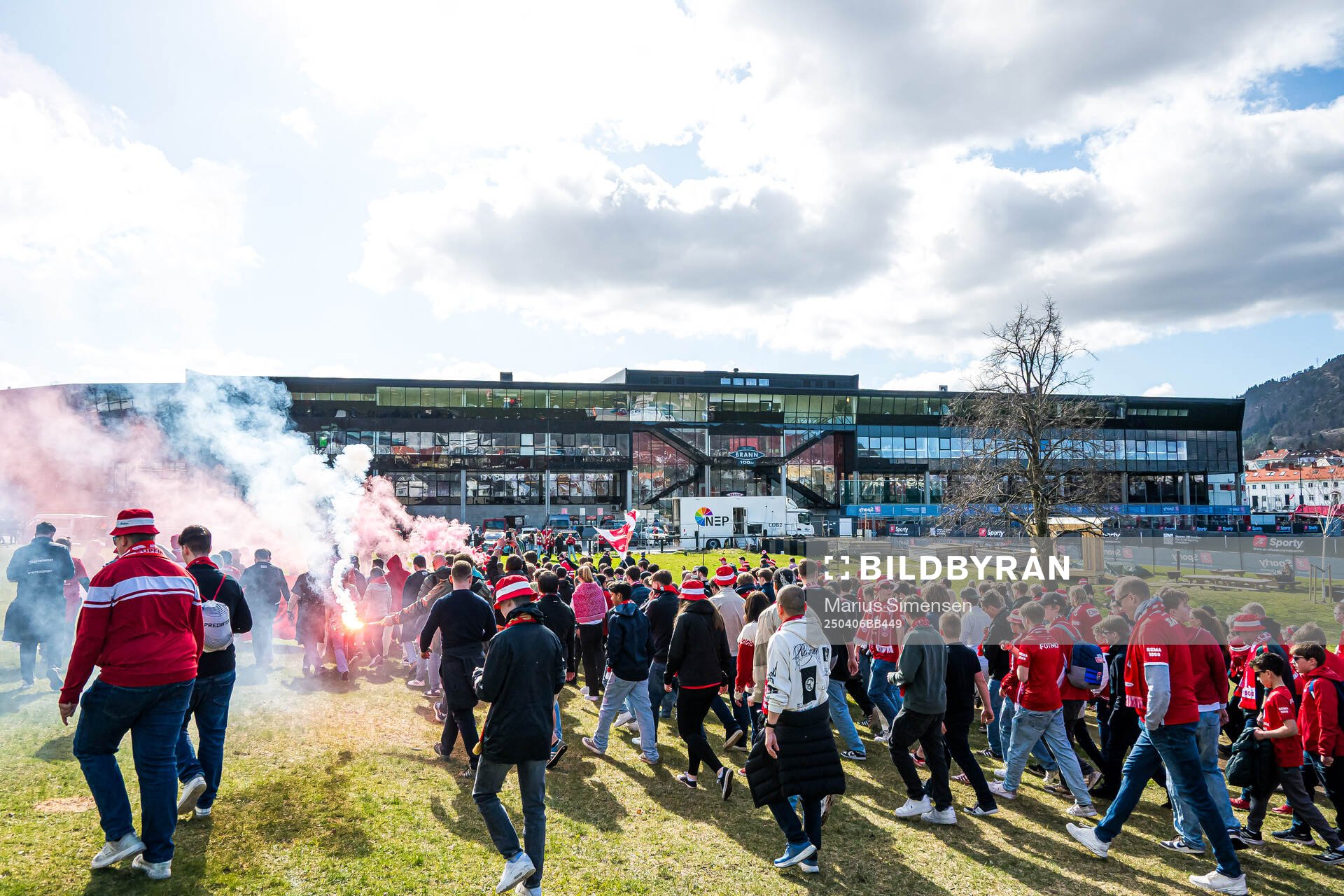 Spectators at Ove Thue-marsjen