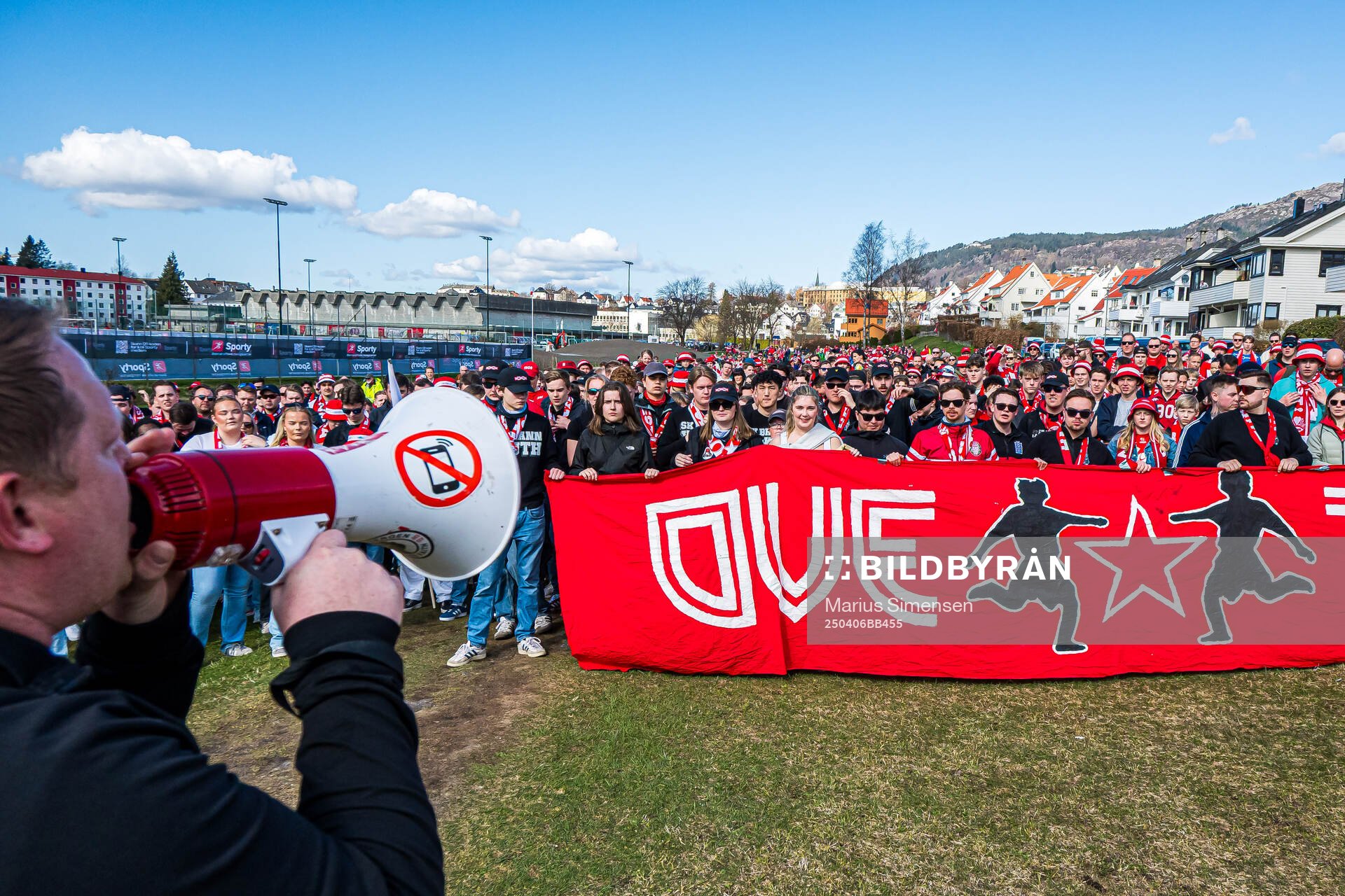 Spectators at Ove Thue-marsjen