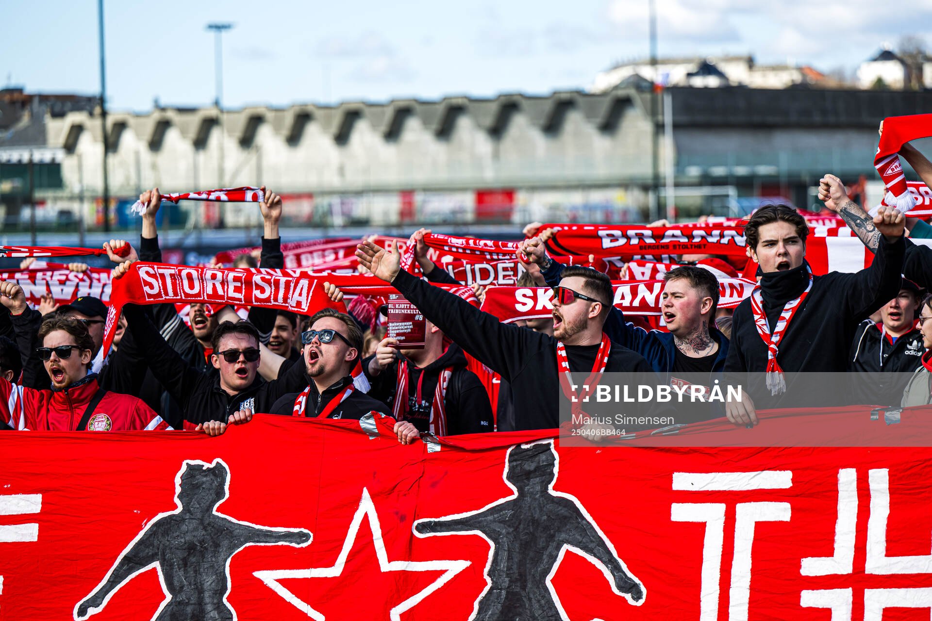 Spectators at Ove Thue-marsjen