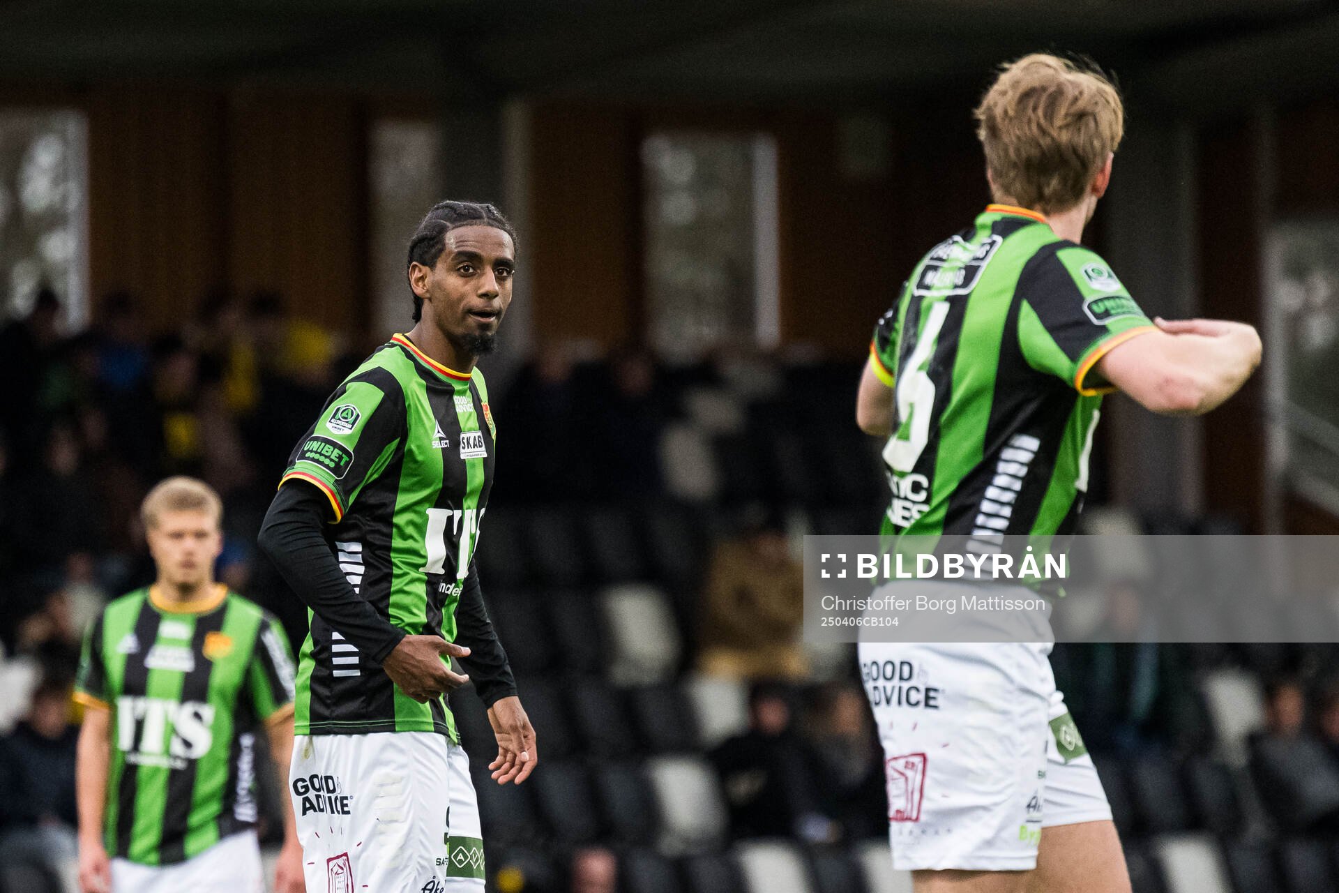 GAISs Harun Ibrahim och August Wängberg