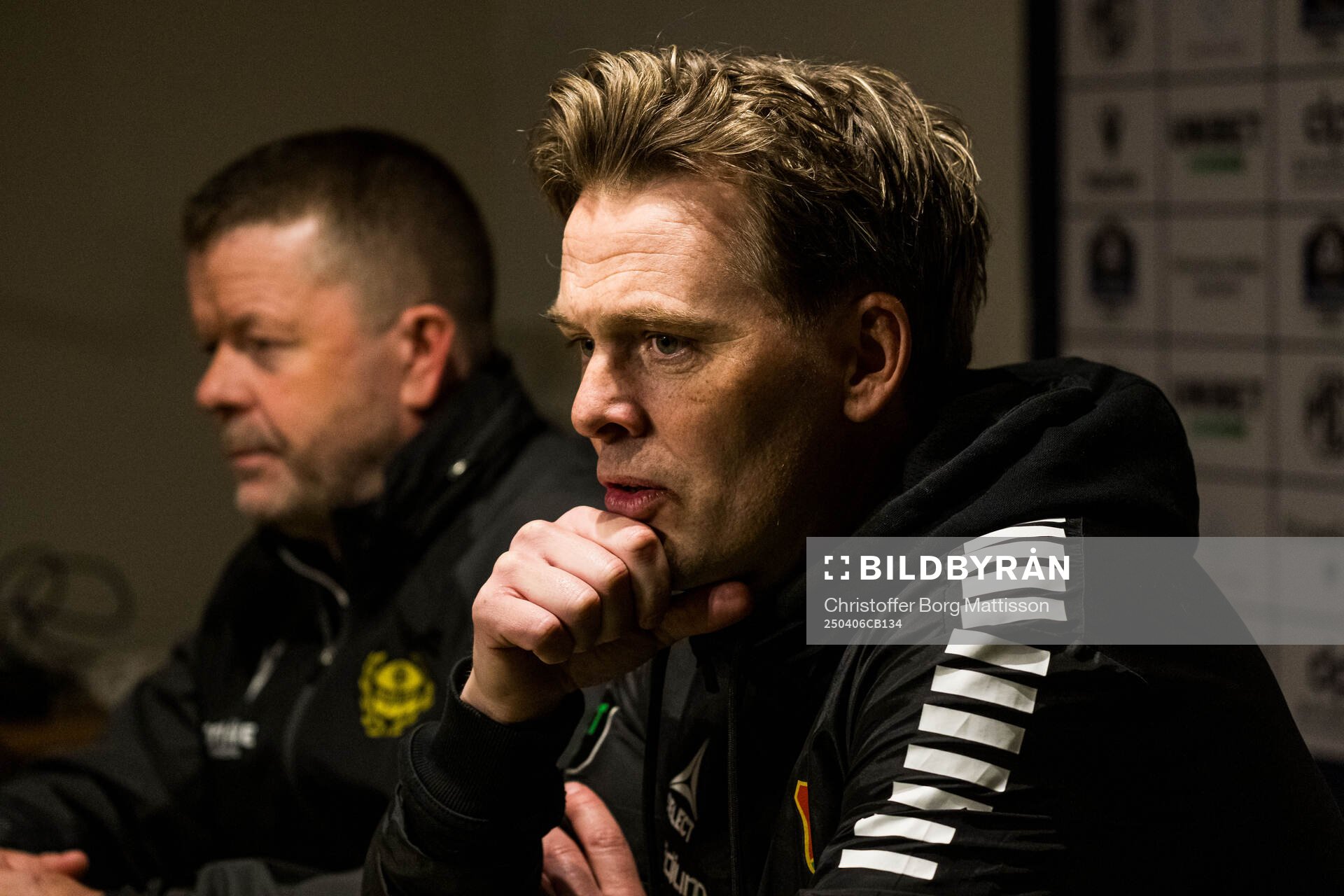 Mjällbys tränare Anders Torstensson och GAISs tränare