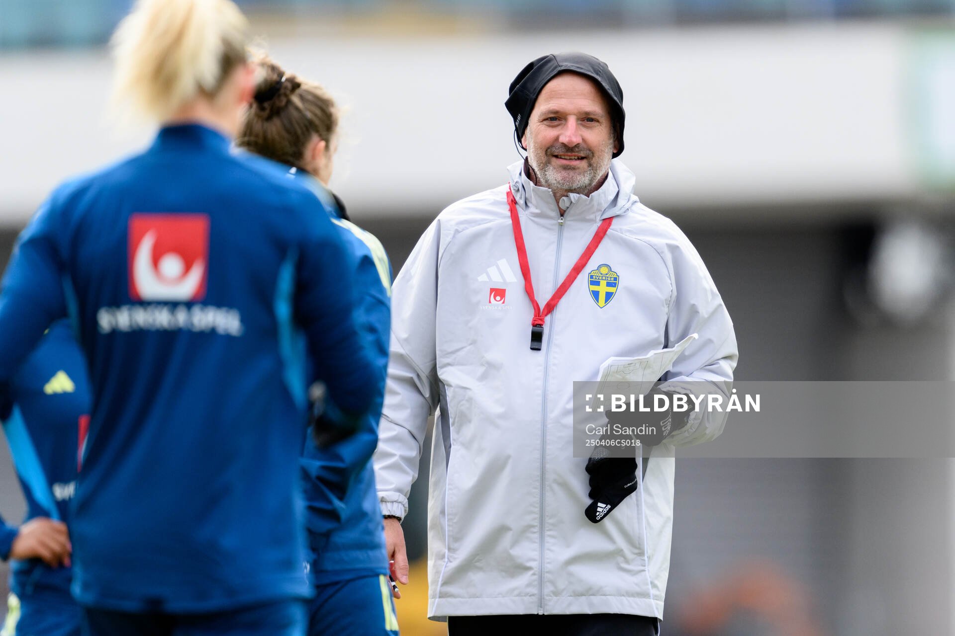 Assistant coach Magnus Wikman