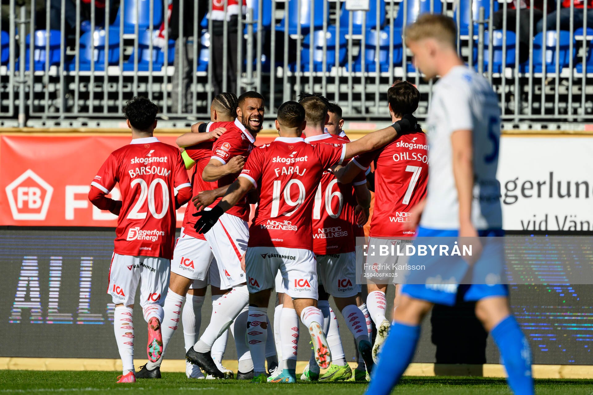 Degerfors Leon Hien jublar