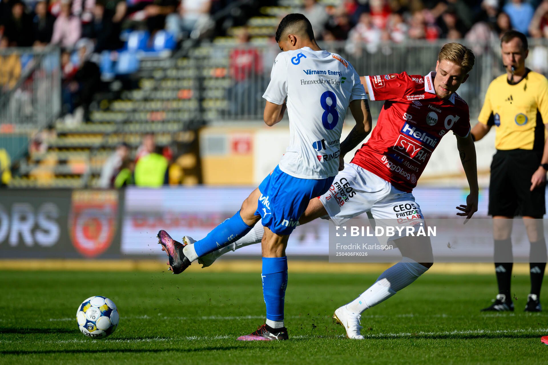 Värnamos Luke Le Roux och Degerfors Elias Pihlström