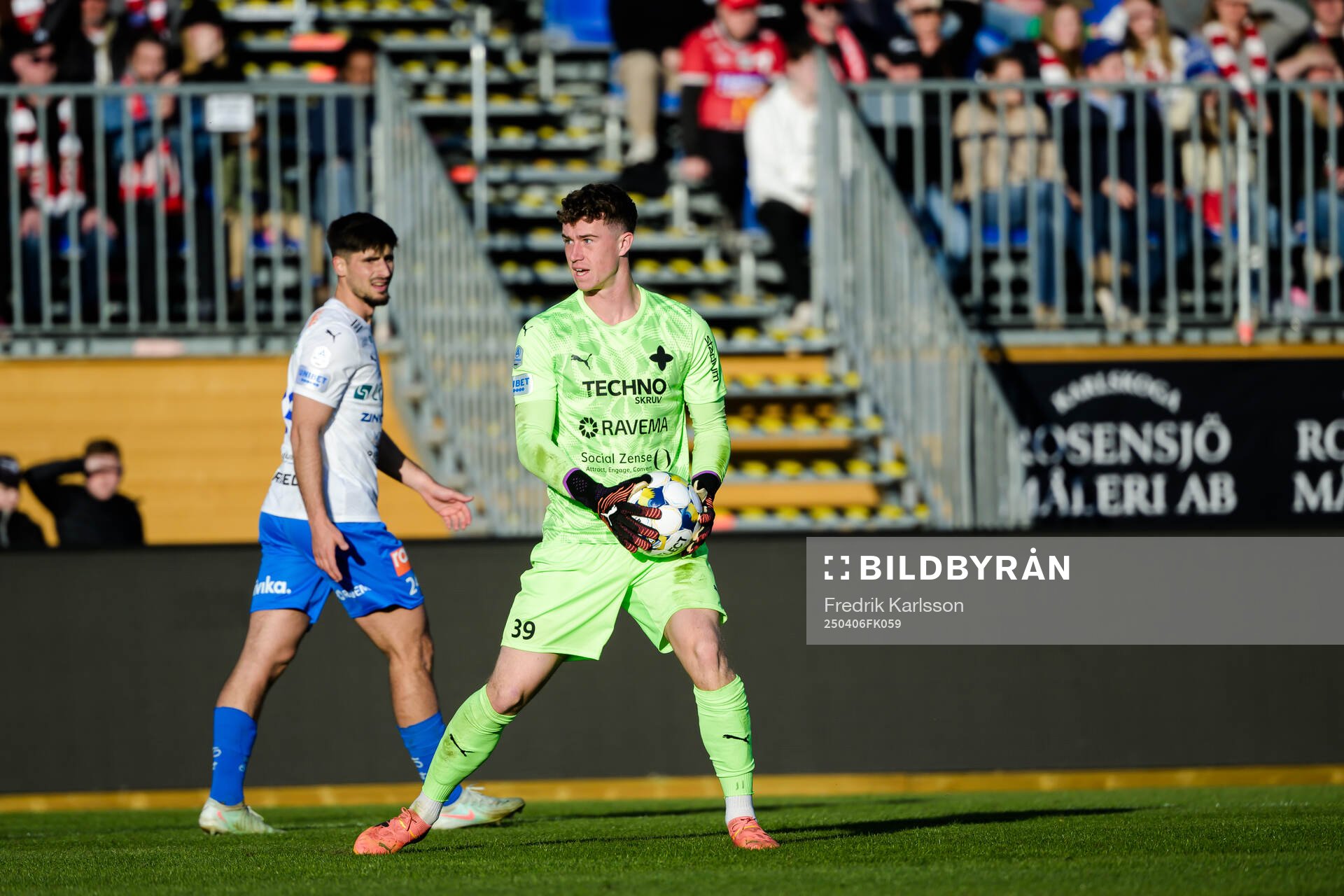 Värnamos målvakt Viktor Andersson