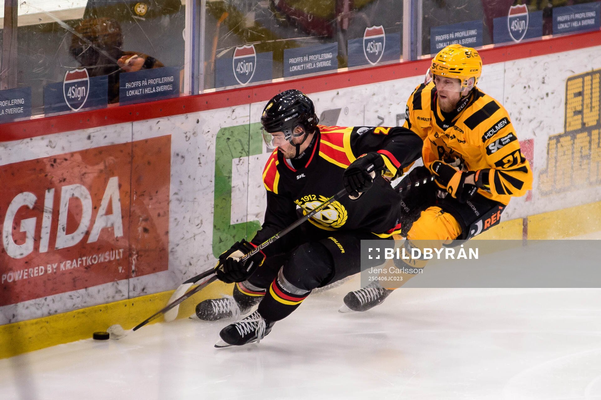 Brynäs Axel Andersson och Skellefteås Jonathan Davidsson