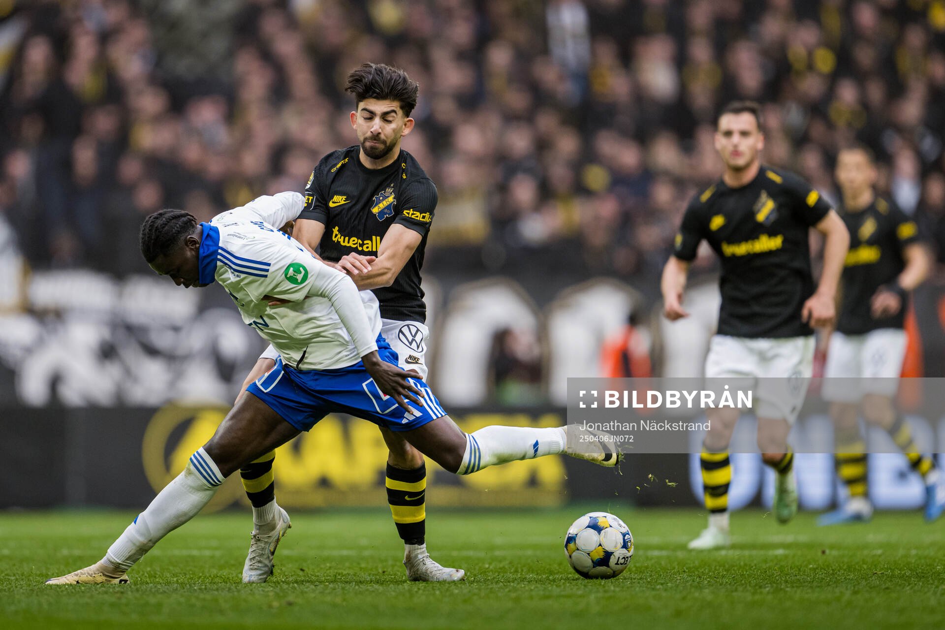 IFK Norrköpings Kojo Peprah Oppong och AIKs Andronikos