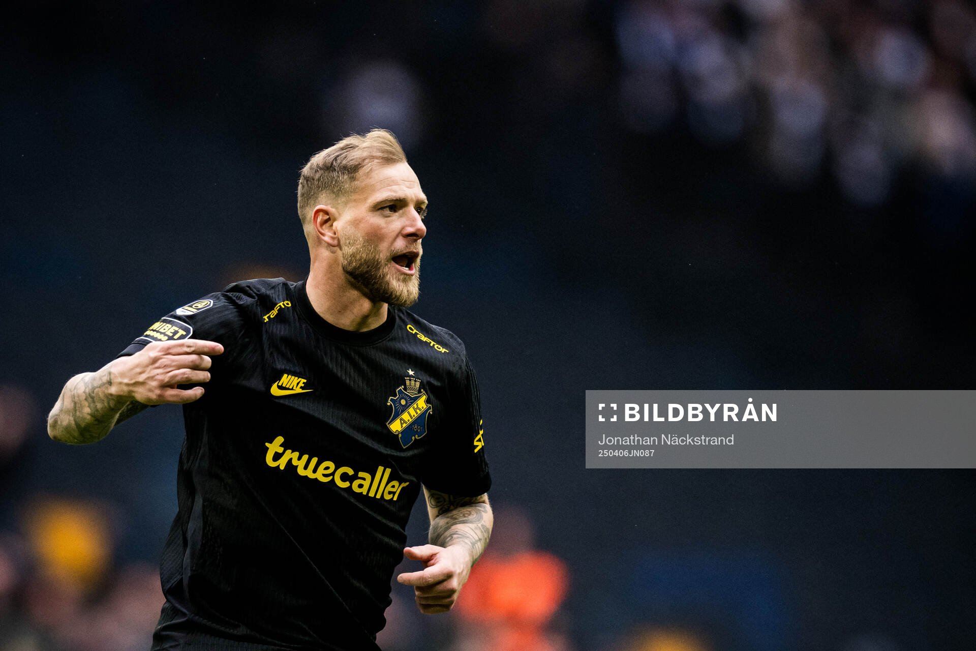 AIKs John Guidetti jublar