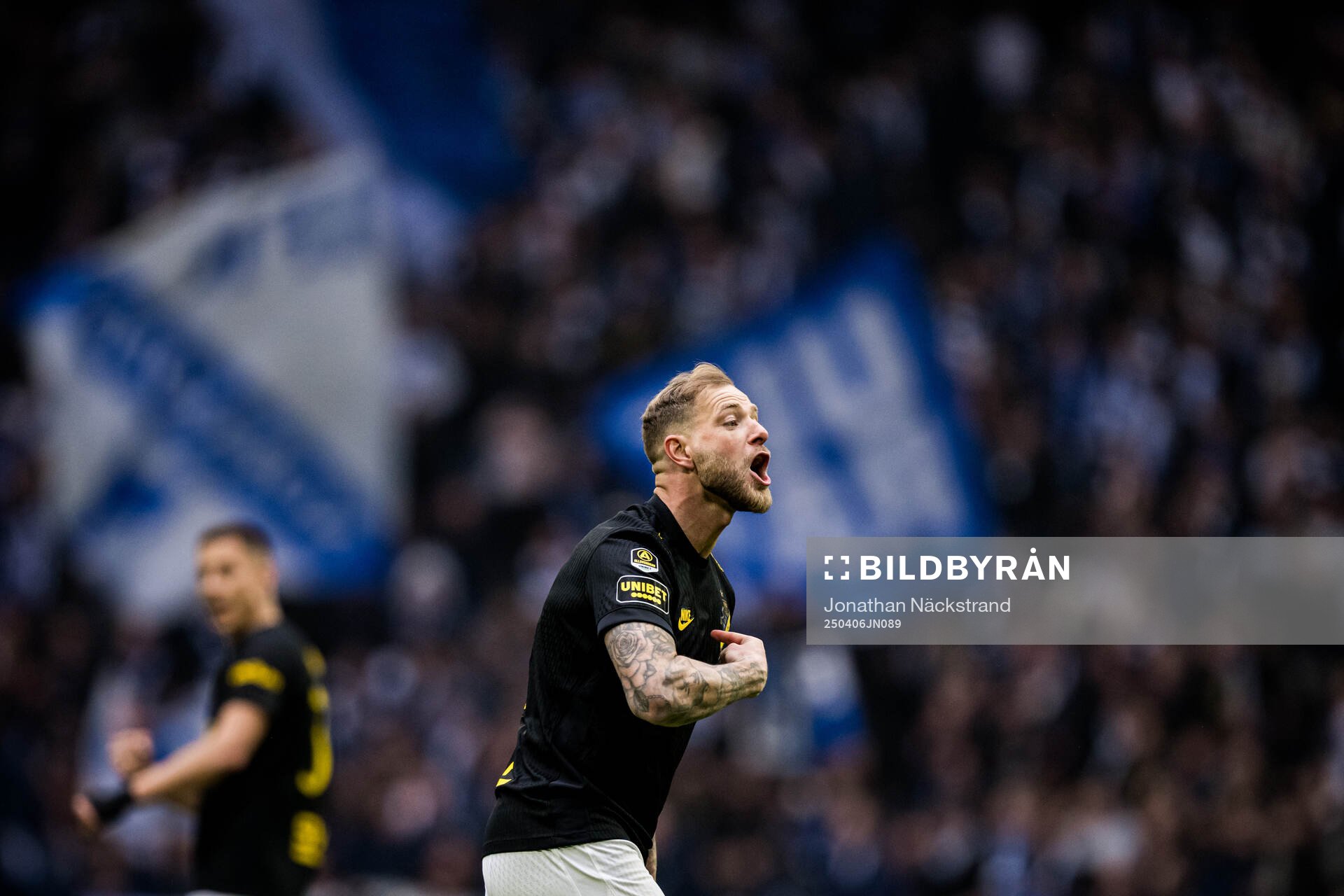 AIKs John Guidetti jublar