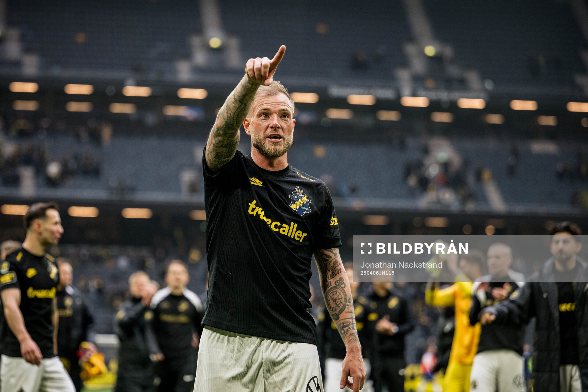 AIKs John Guidetti jublar