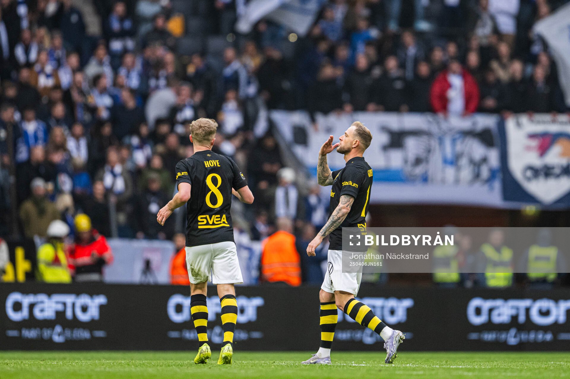 AIKs John Guidetti jublar