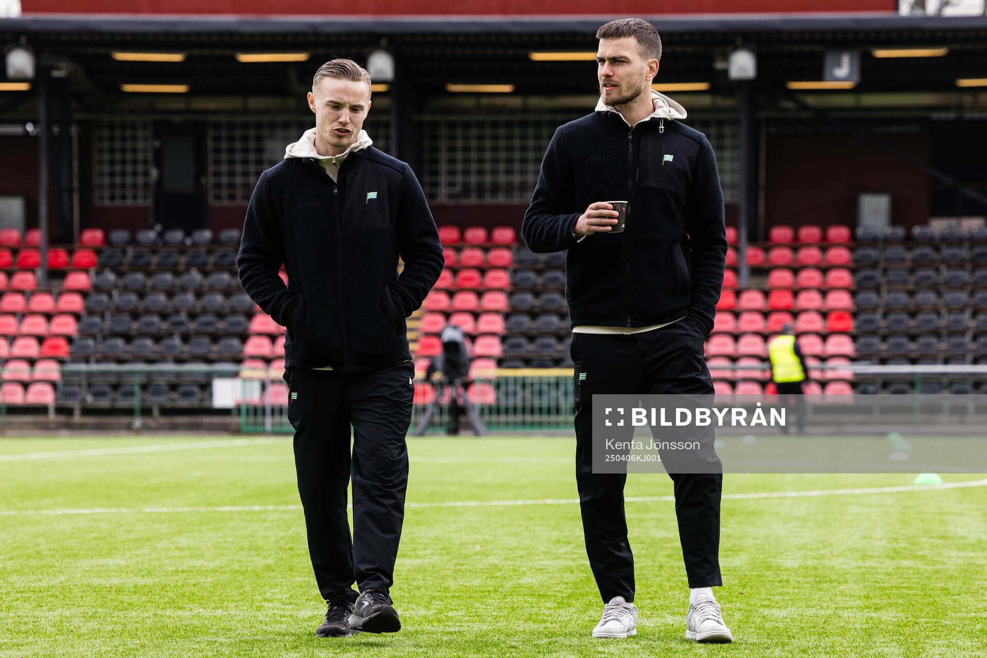 Hammarbys Jacob Ouro Ortmark och Pavle Vagic