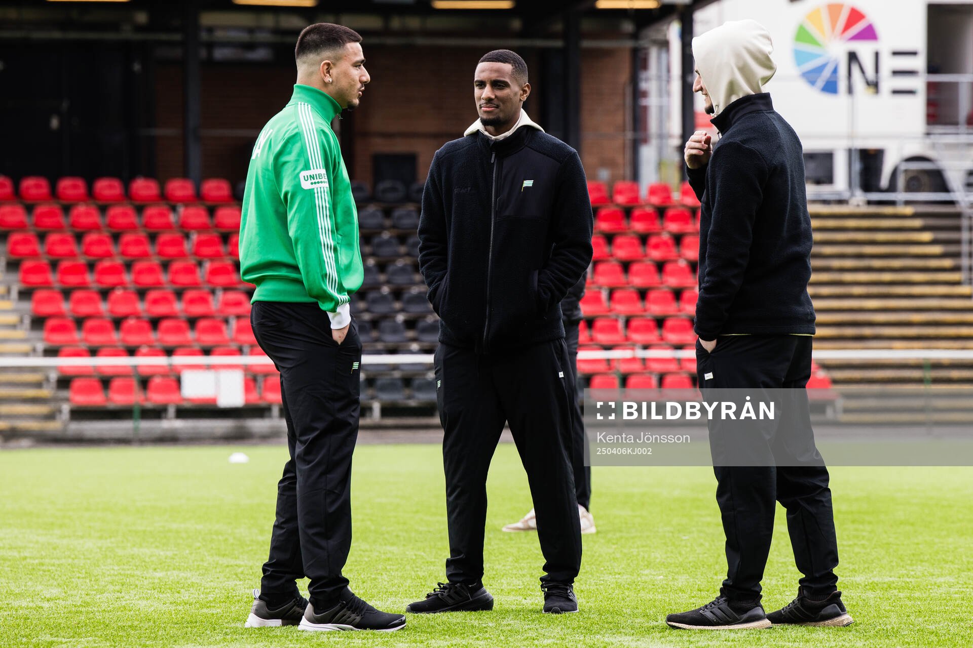 Hammarbys Jusef Erabi, Paulos Abraham och Gent Elezaj
