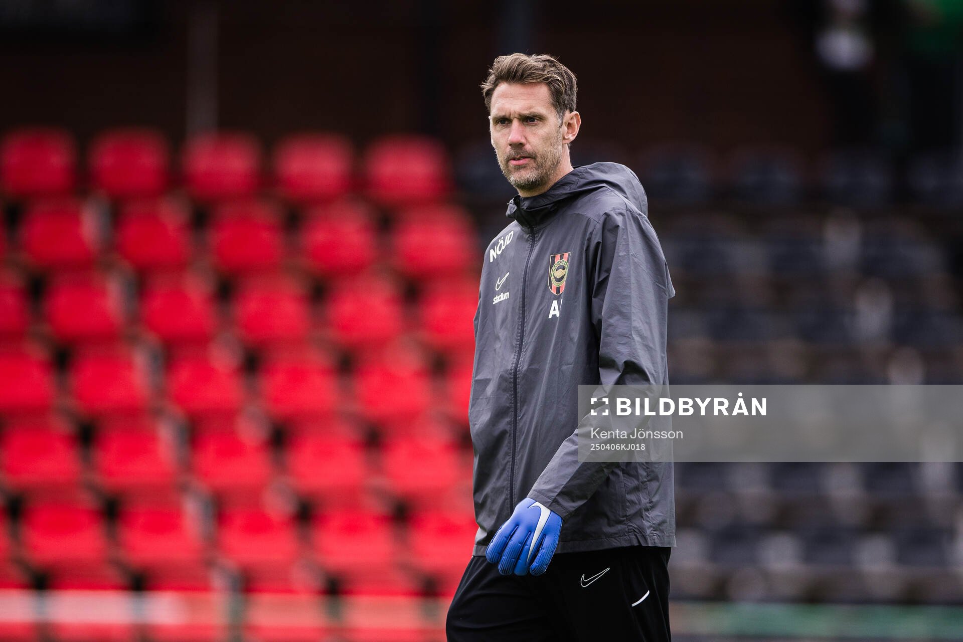 Brommapojkarnas målvaktstränare Andreas Isaksson