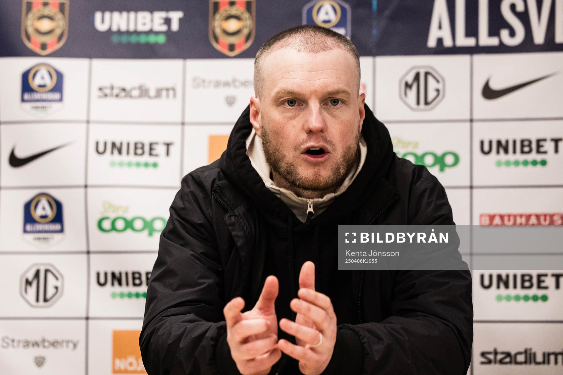 Hammarbys tränare Kim Hellberg