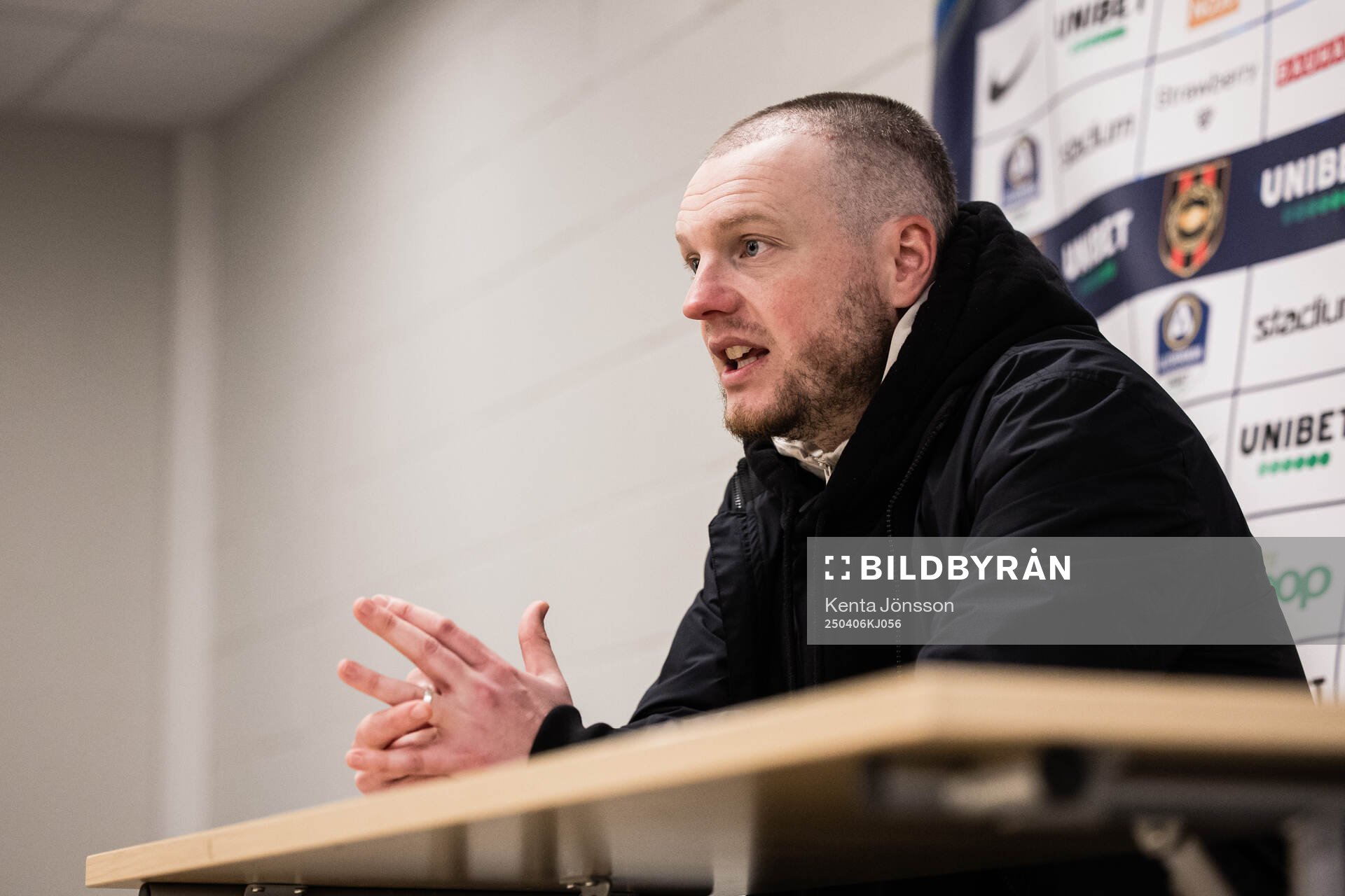 Hammarbys tränare Kim Hellberg