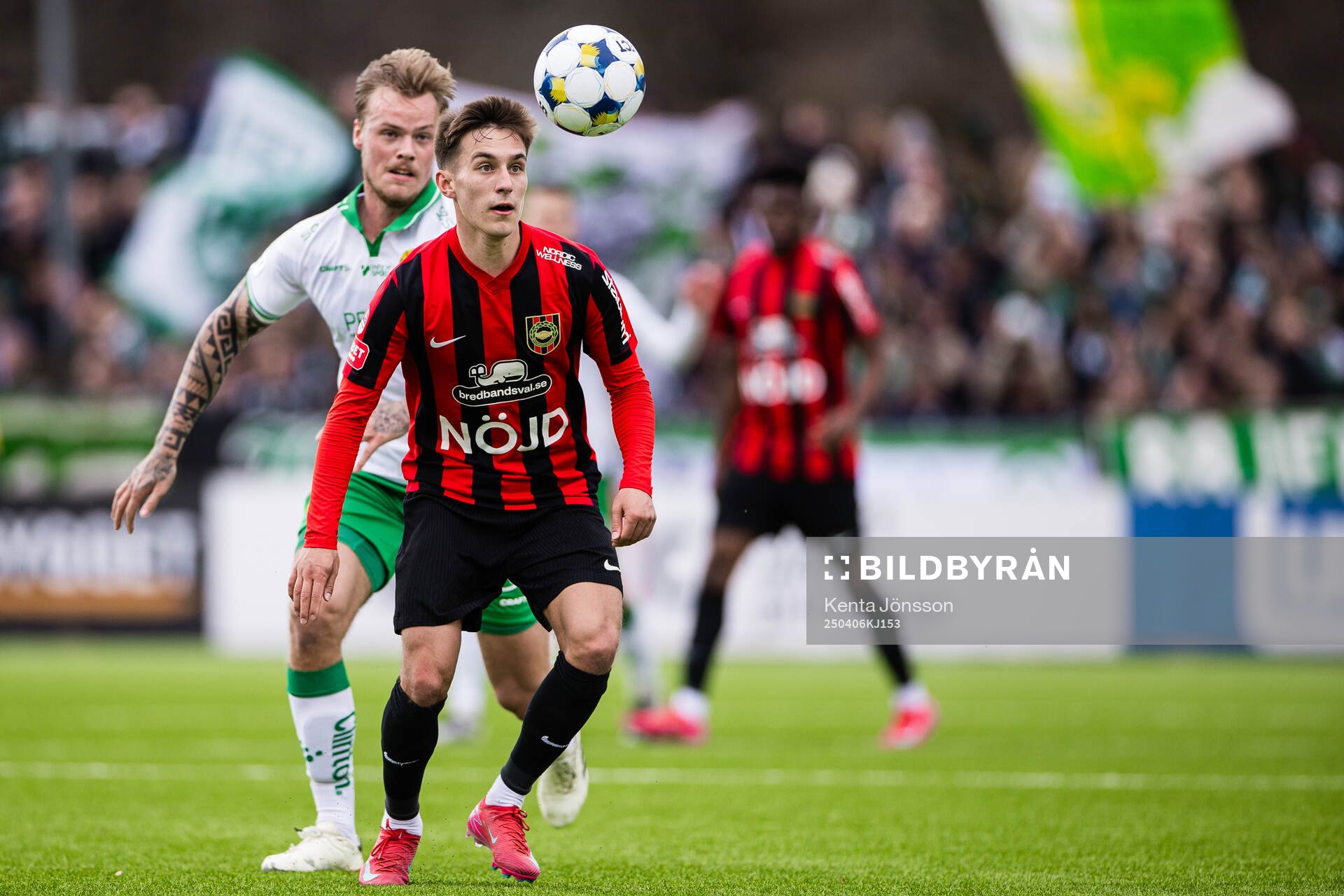 Brommapojkarnas Anton Kurochkin och Hammarbys Victor