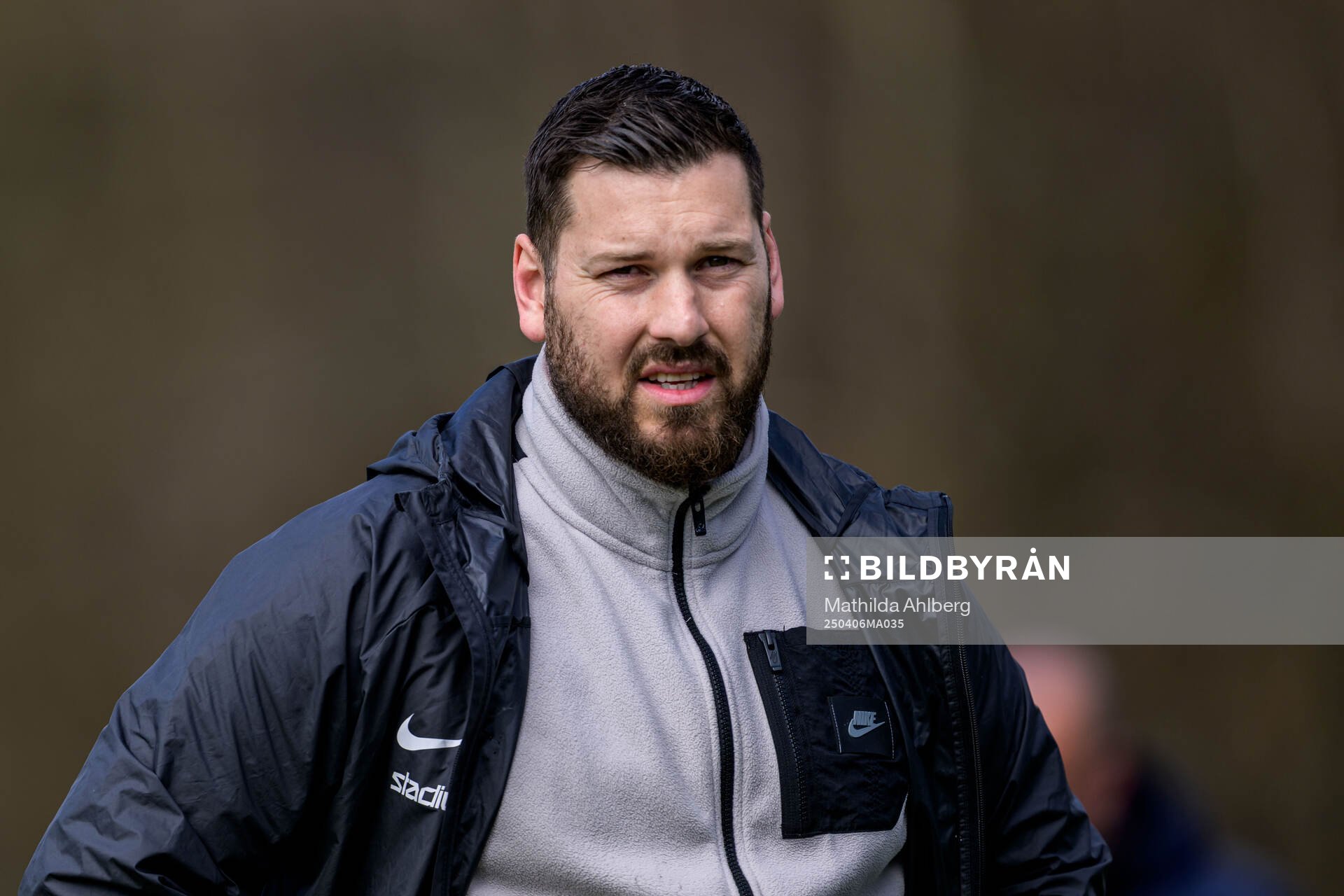 Högaborgs tränare Daniel Bennassar Nilsson
