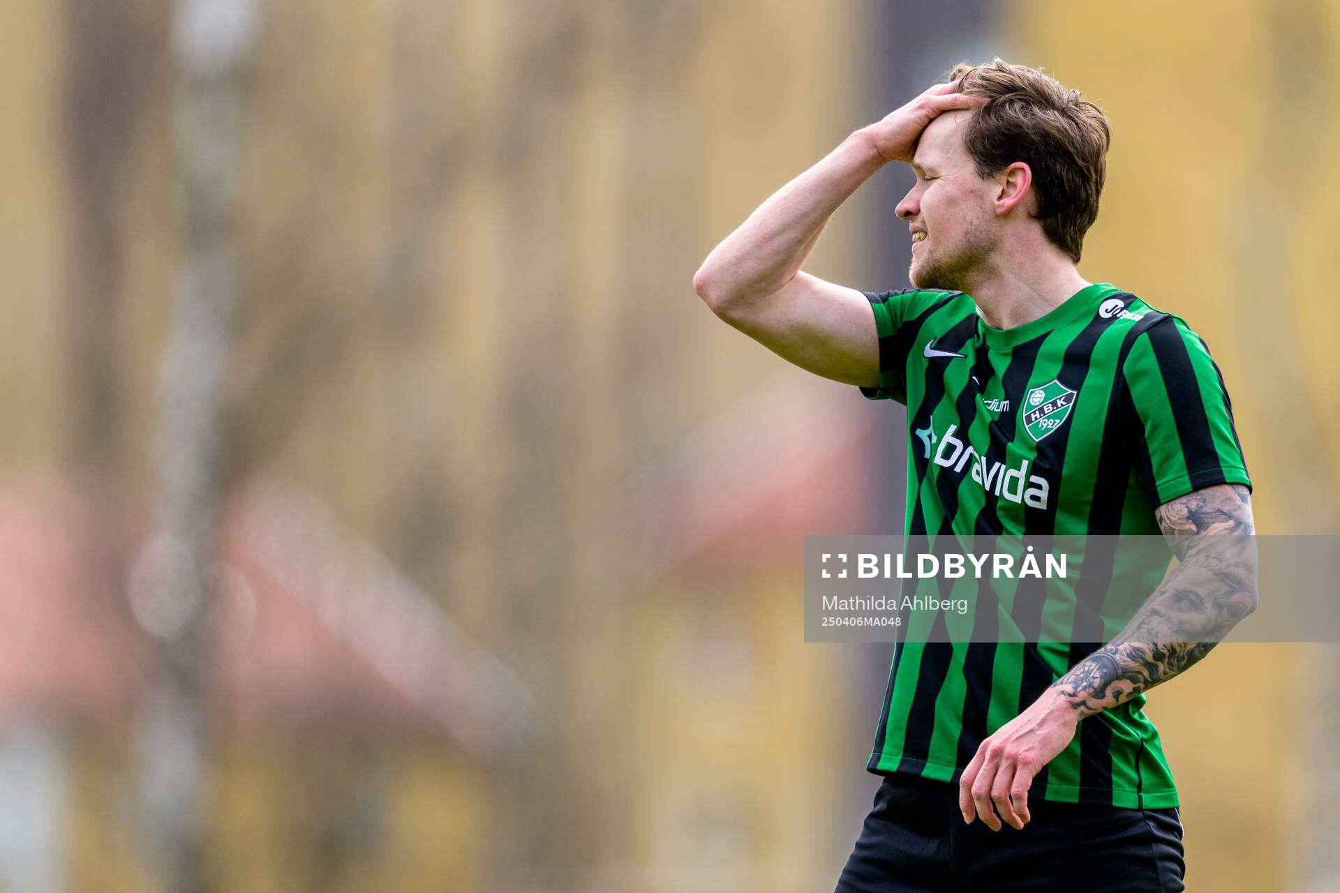 Högaborgs Niklas Mineur deppar