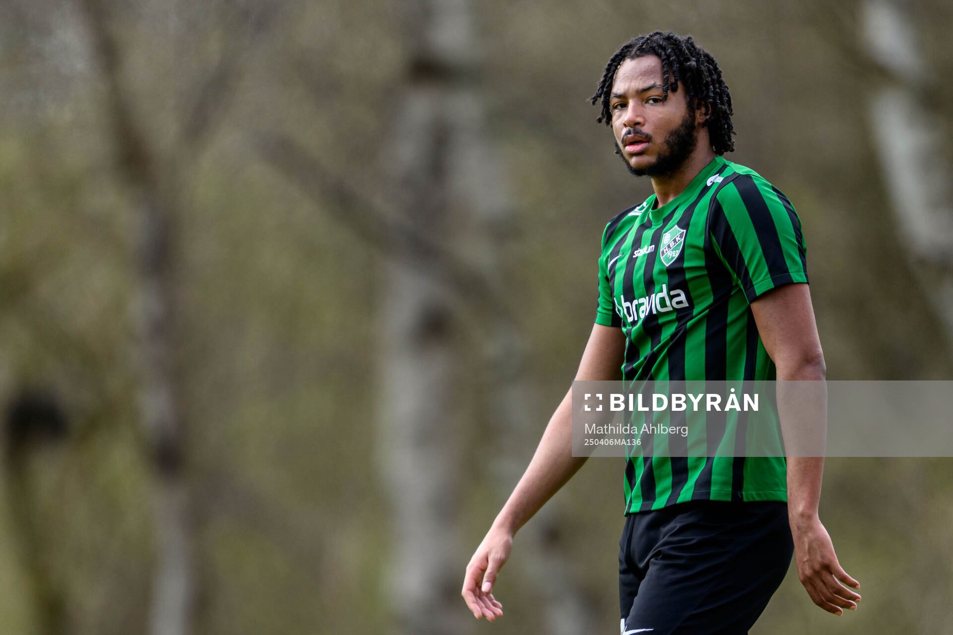 Högaborgs Adam Touray deppar