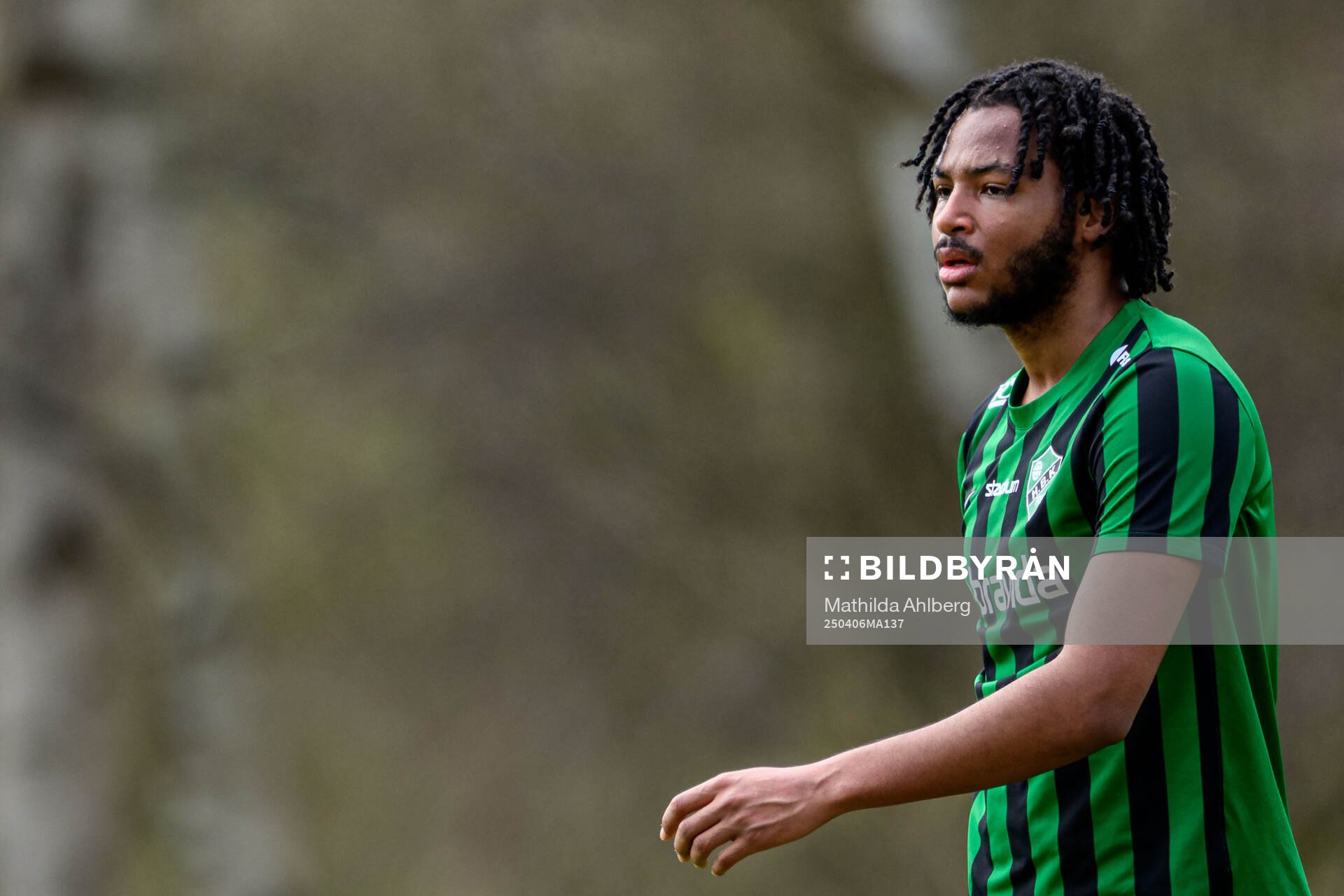 Högaborgs Adam Touray deppar