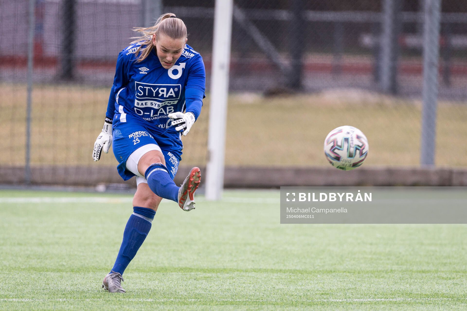 Degerfors IFs målvakt Elin Ekmark
