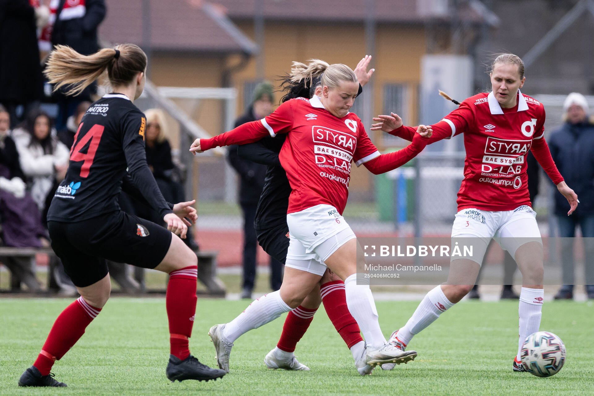 Degerfors IFs Alva Hyttinen och Olivia Neander