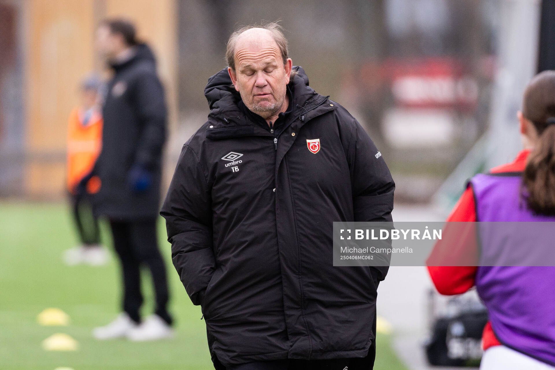 Degerfors IFs tränare Thomas Bengtson deppar