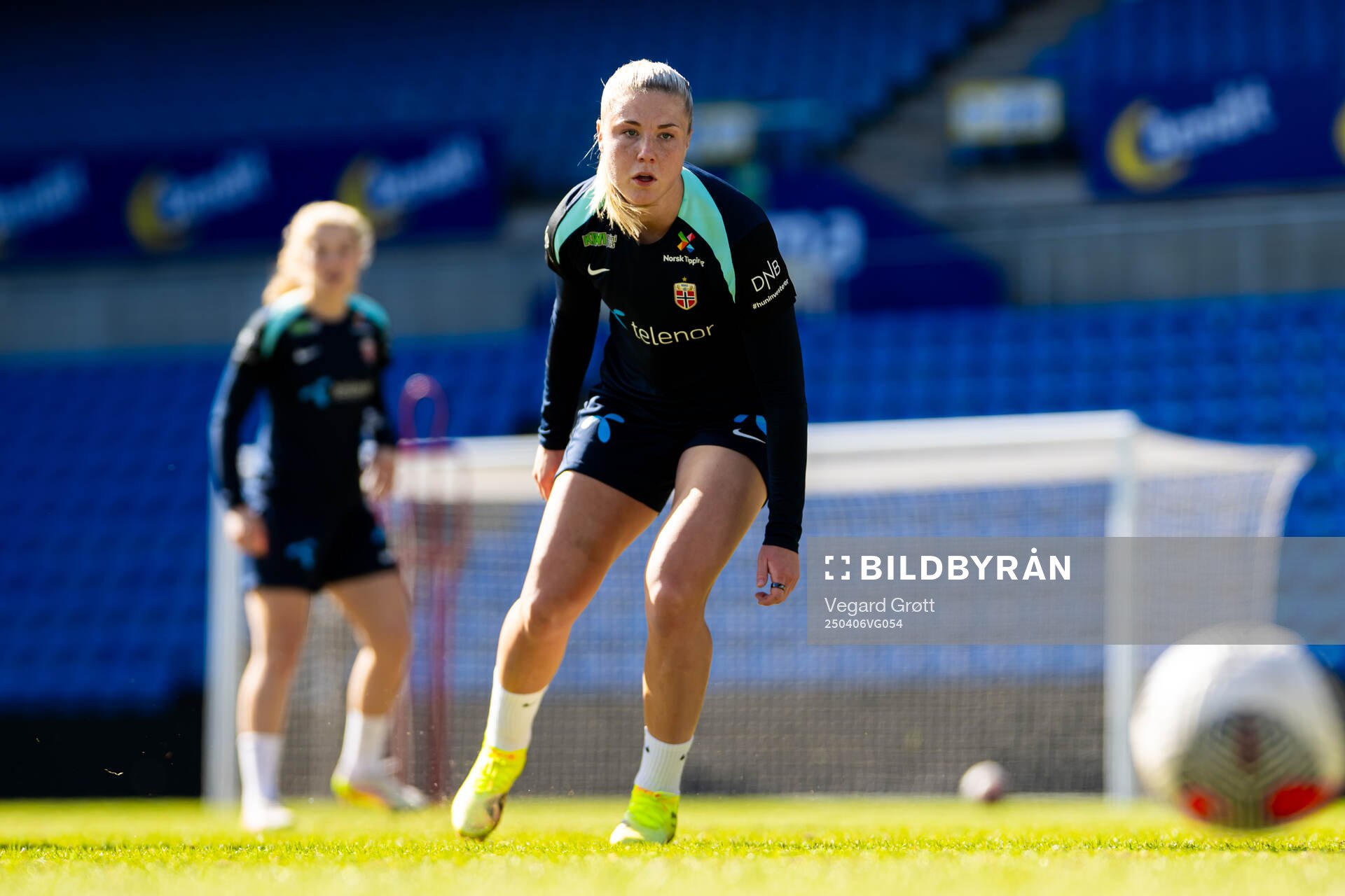 Sophie Román Haug of the Norwegian women's national