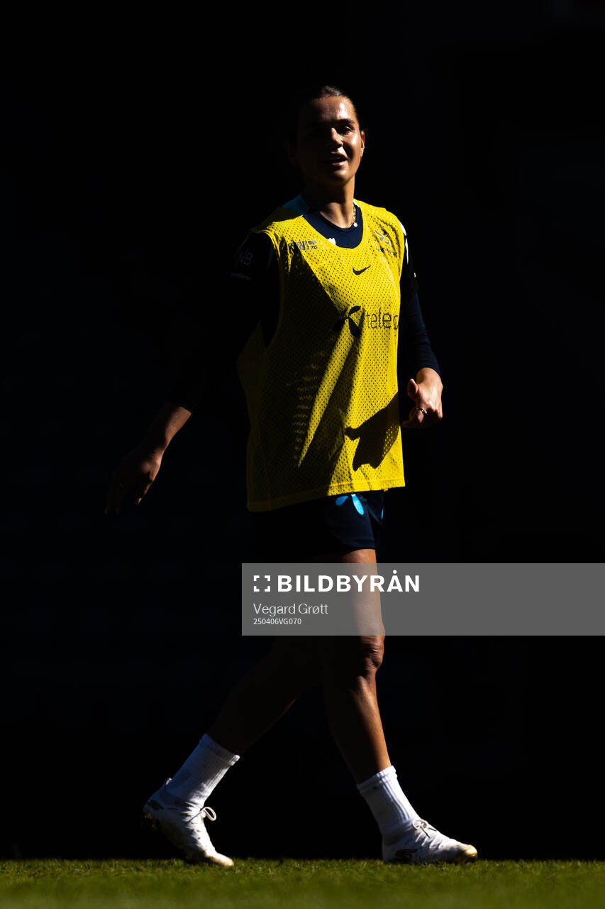 Andrea Norheim of the Norwegian women's national football