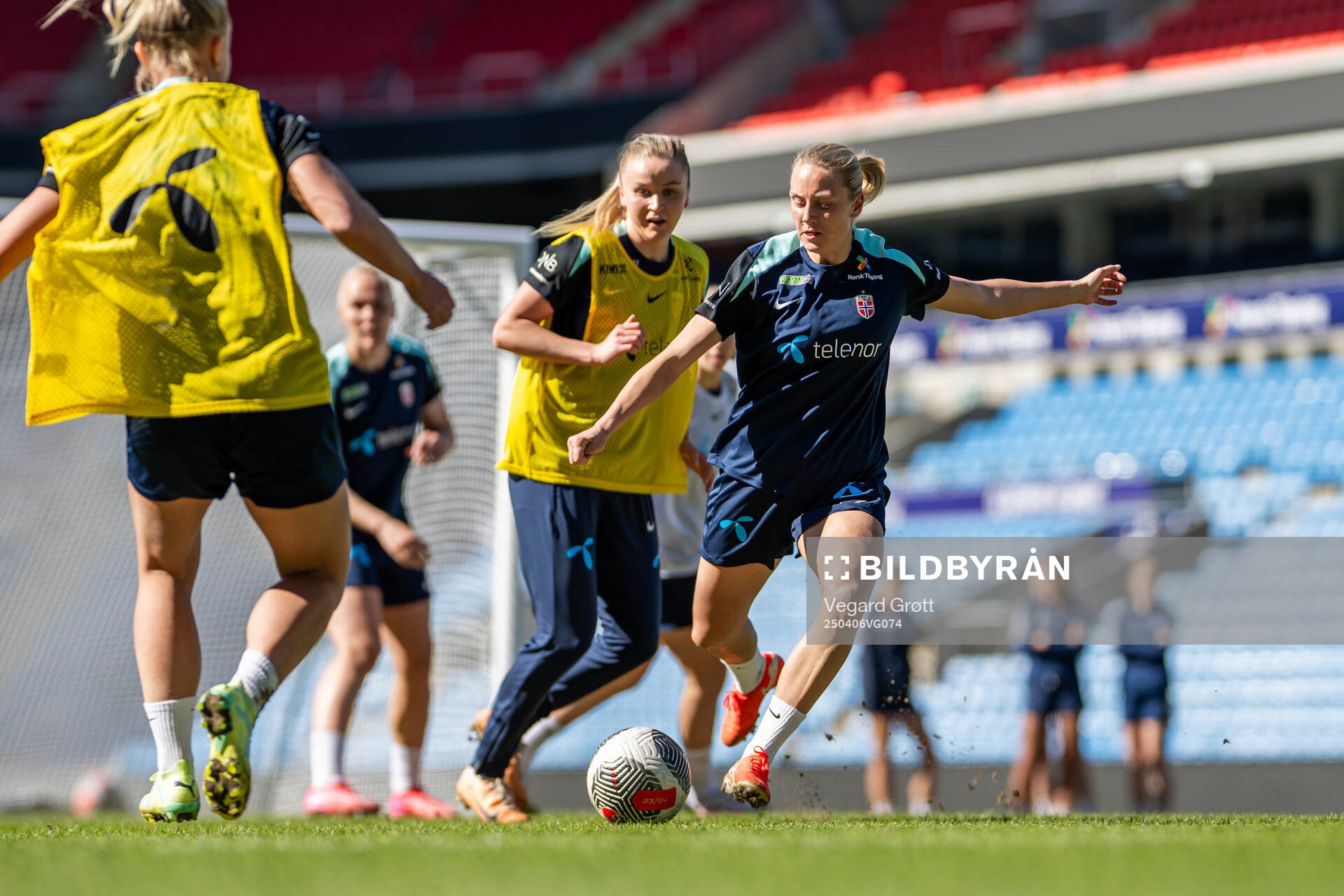 Lisa Fjeldstad Naalsund of the Norwegian women's national