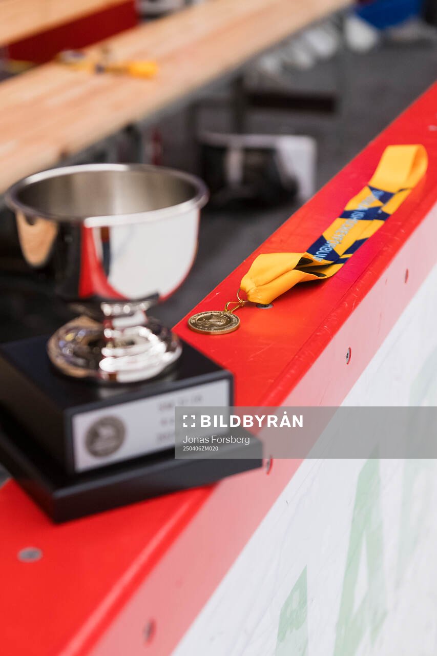 Modos pokal och medalj